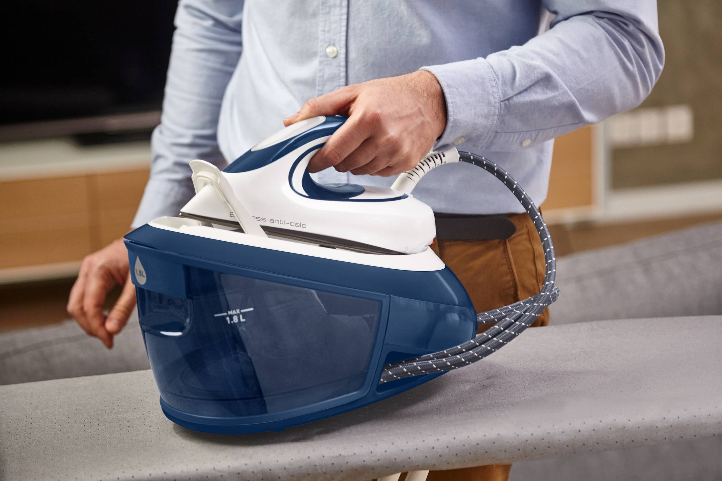 EXPRESS ANTI-CALC SV8053E0 modro-bílý