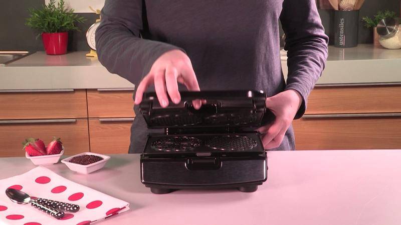 Výměnné plotýnky pro sendvičovač Tefal Snack Collection XA800712 Květinové lívance