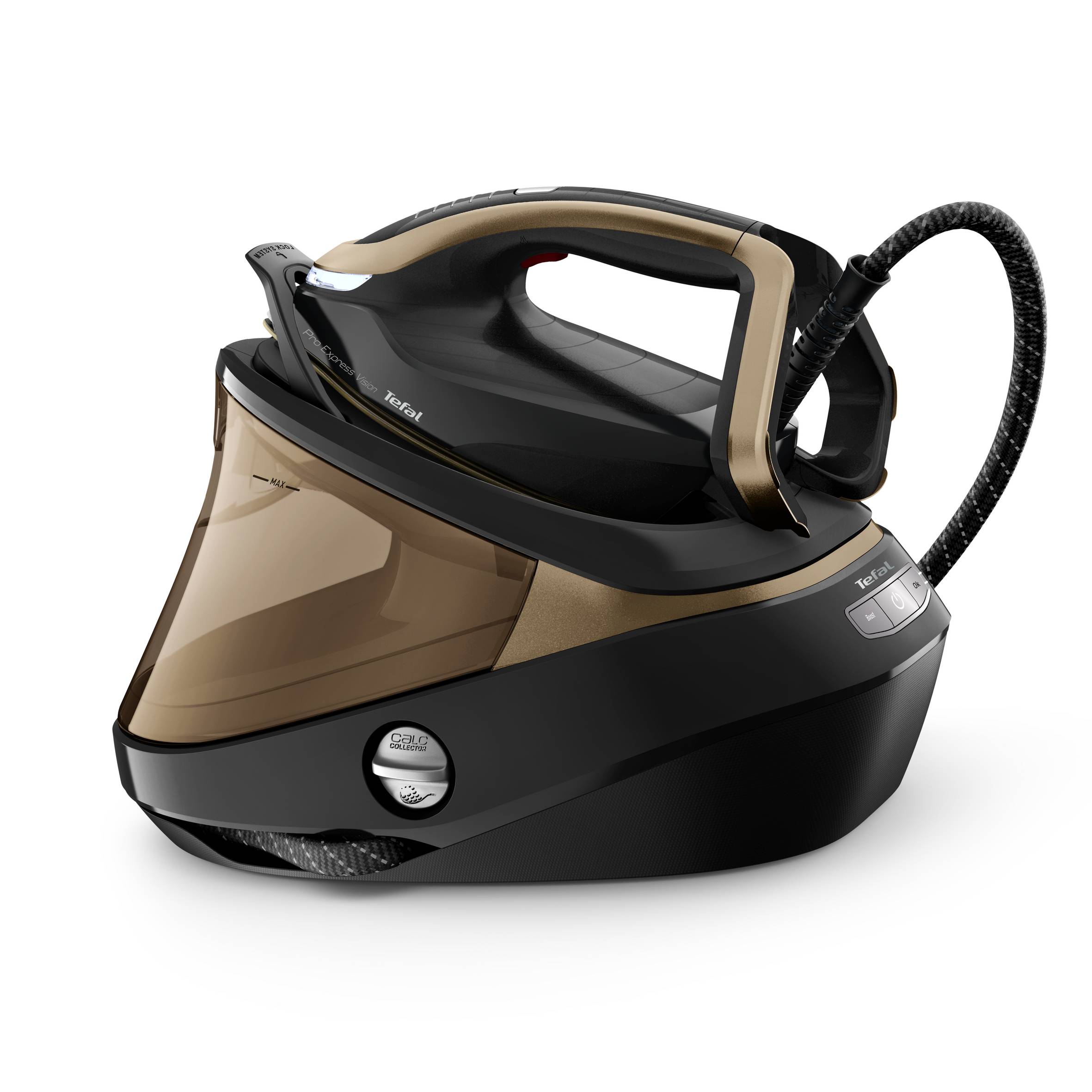 Parní generátor Tefal Pro Express Vision GV9820E0 Zlatý/Černý