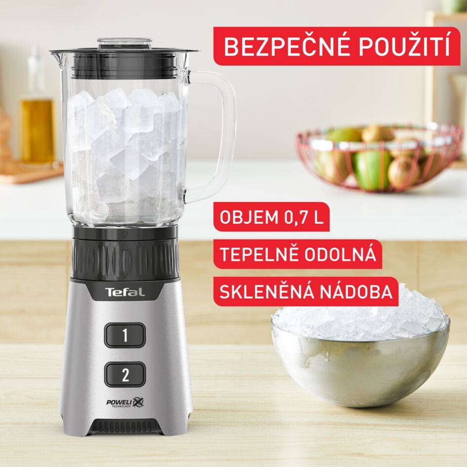 BL16GE30 Minimix smoothie mixér Tefal stříbrný