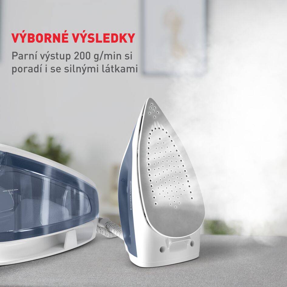 Parní generátor Tefal Express Optimal SV4110E0 modrý