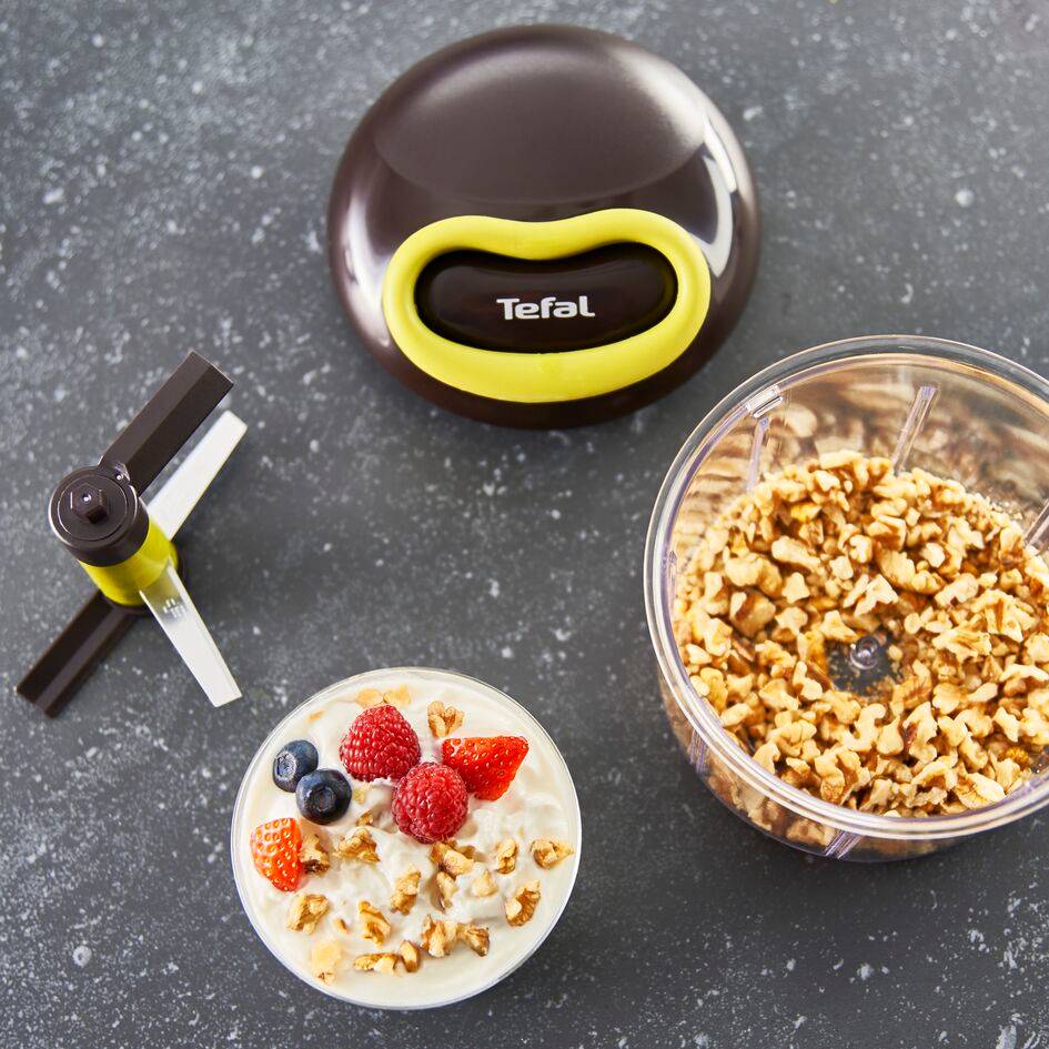 Ruční sekáček Tefal 5 Second Chopper K1320404 Zelený/Černý 900 ml