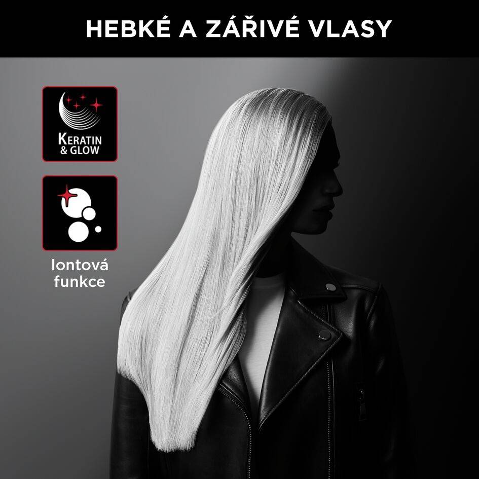 Žehlička na vlasy Rowenta x KARL LAGERFELD Optiliss II SF323LF0