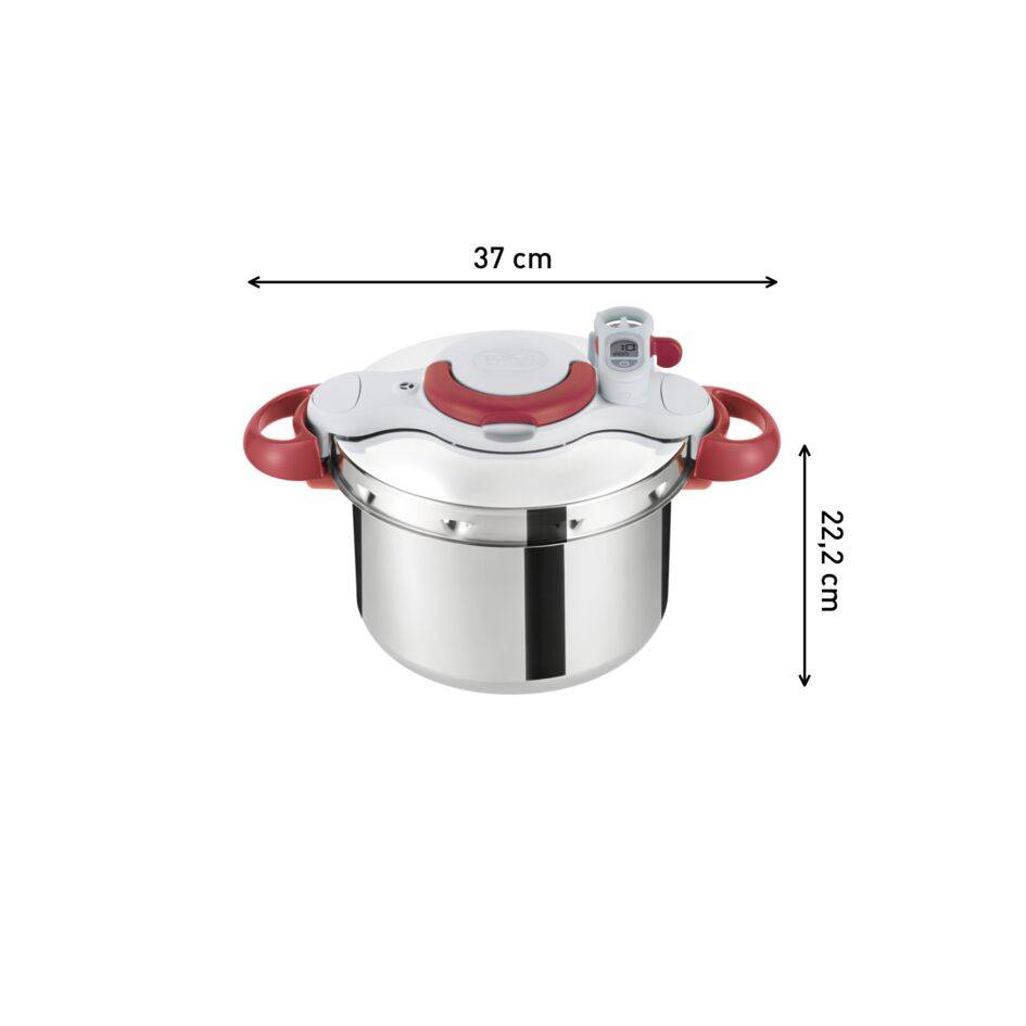 Tlakový hrnec Tefal ClipsoMinut' Perfect P4620733 Nerezový 6 l
