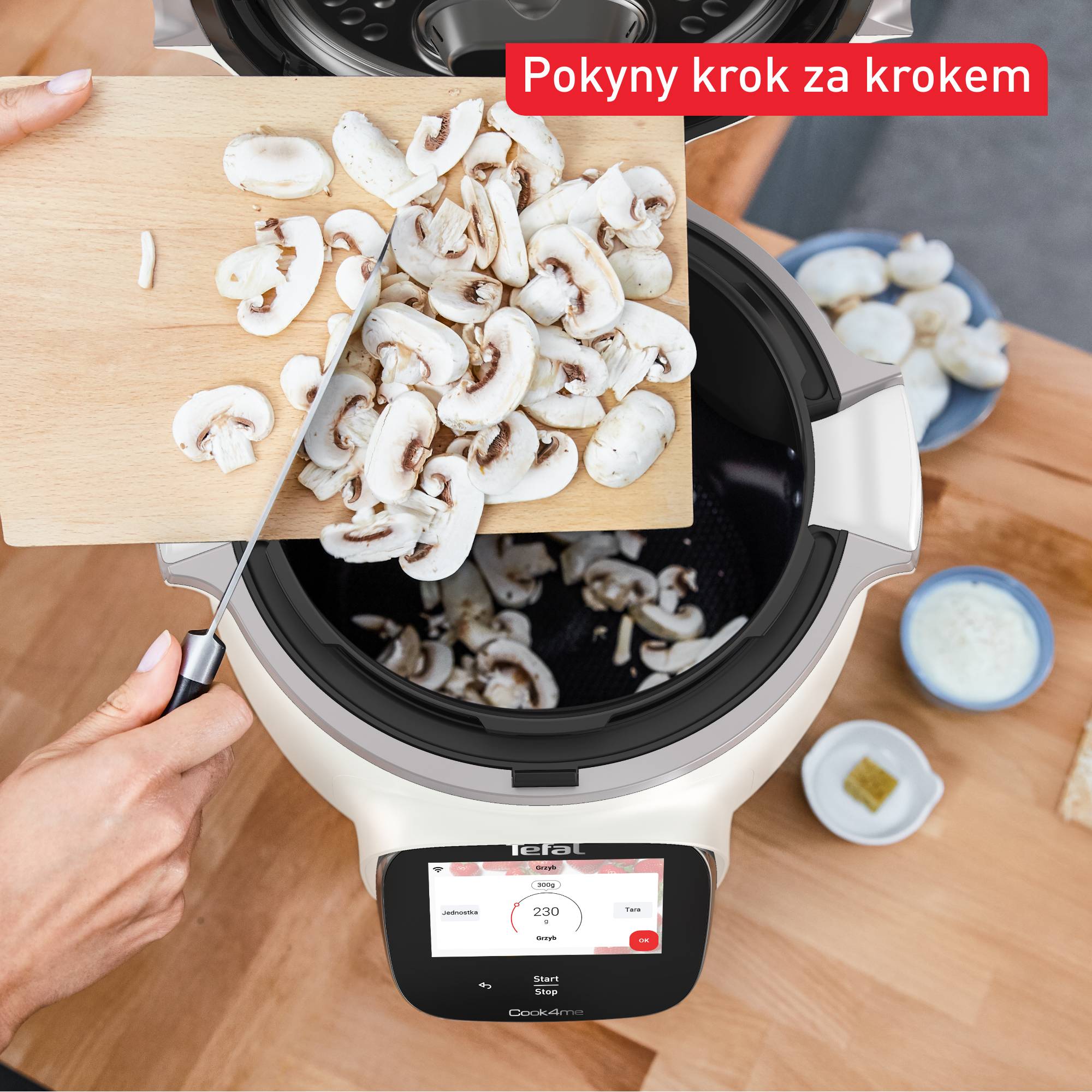 Chytrý multifunkční hrnec Tefal Cook4me Touch Pro, CY9441F2