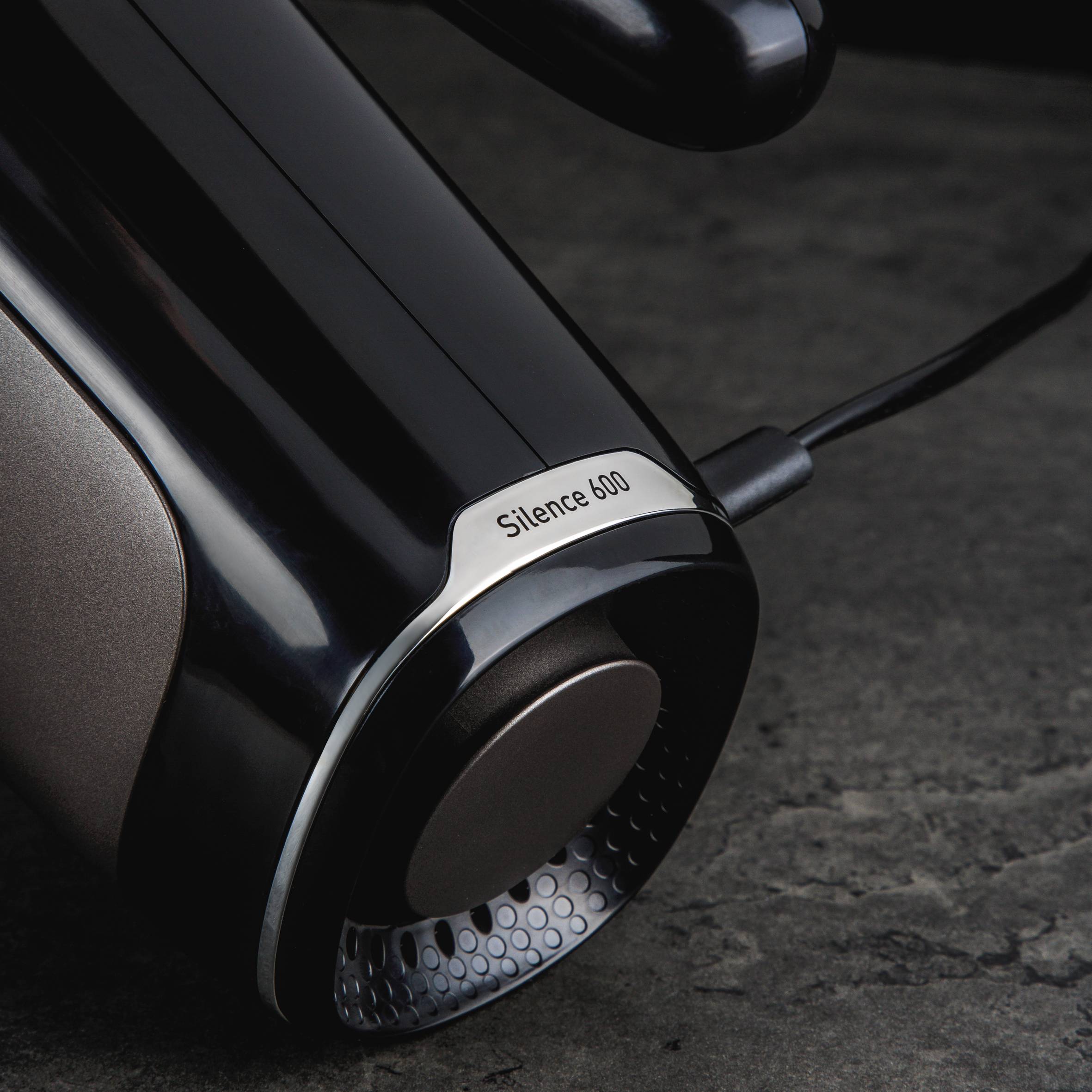 Tichý ruční mixér Tefal Powermix Silence HT650E38 Stříbrný/Černý