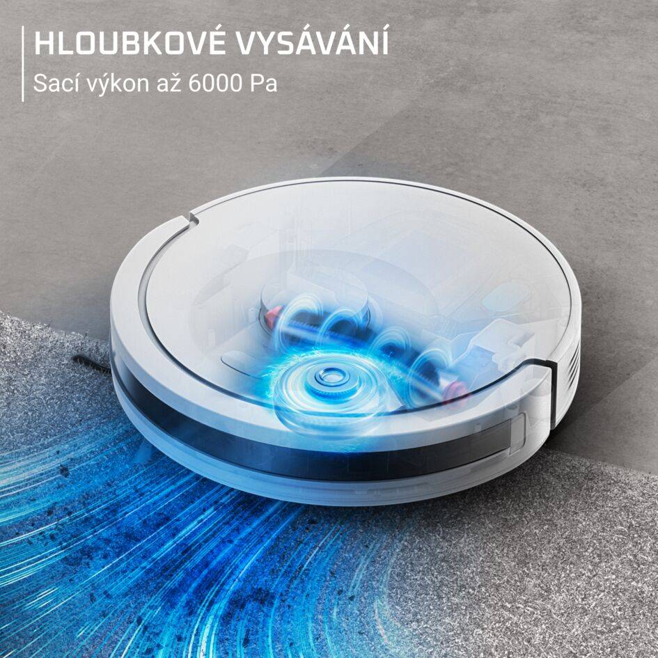 Robotický vysavač Rowenta X-PLORER S90 Animal 6000 PA RR8777WH