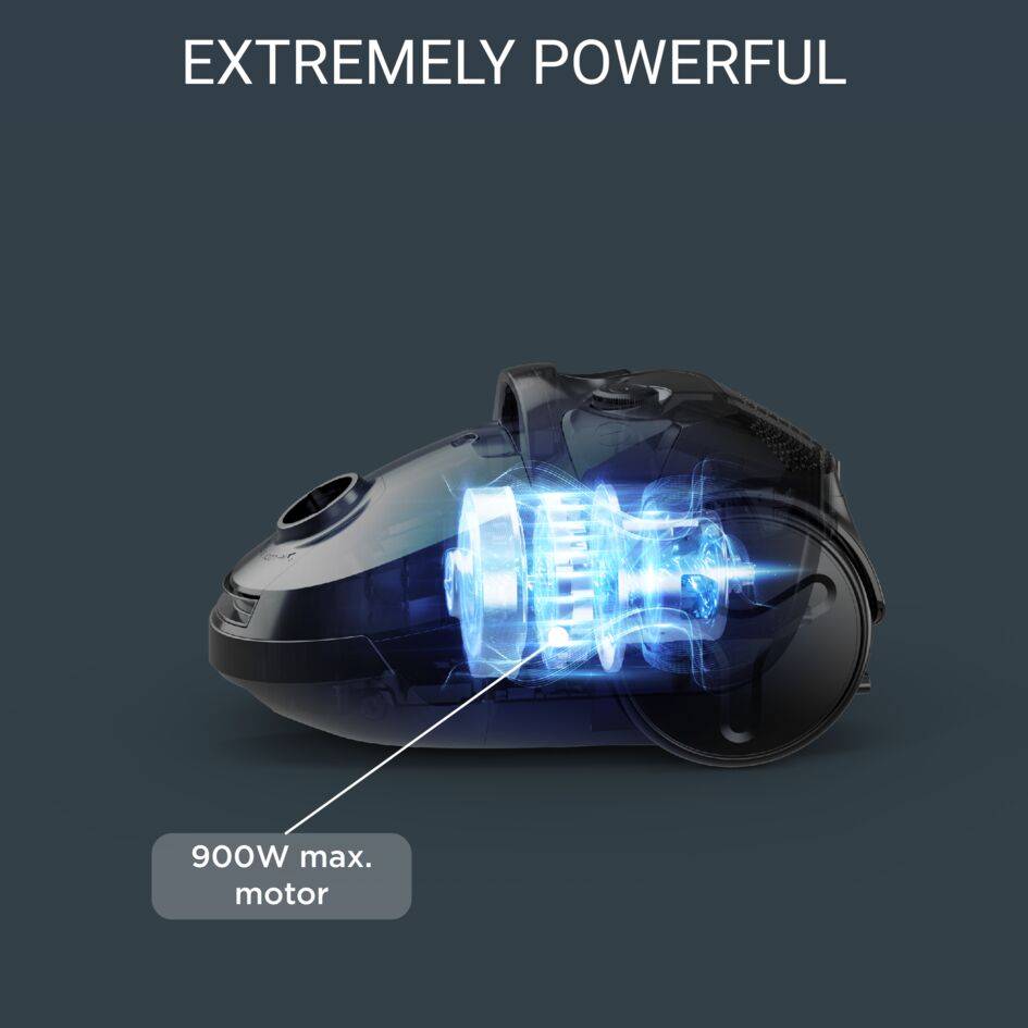 Sáčkový vysavač Compact Power 900W Parquet RO3953EA