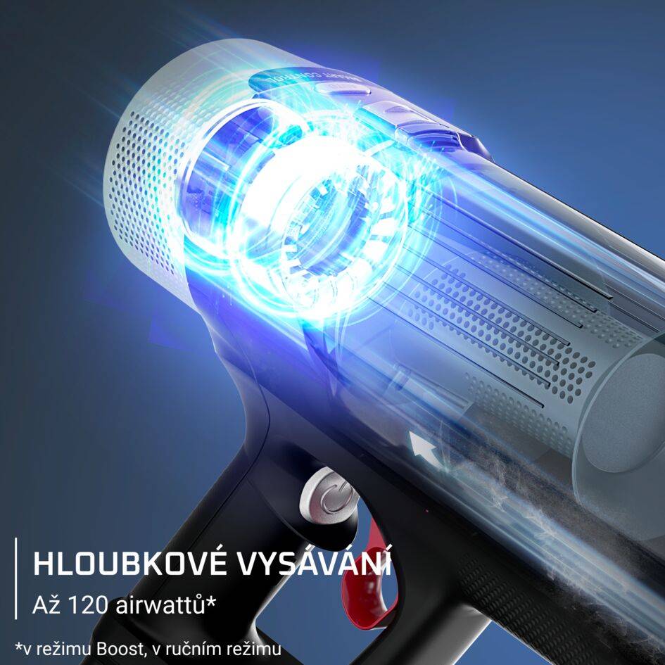 Tyčový vysavač X-Force Flex 10.80 Allergy Auto 3v1 120 AW RH7A35E0