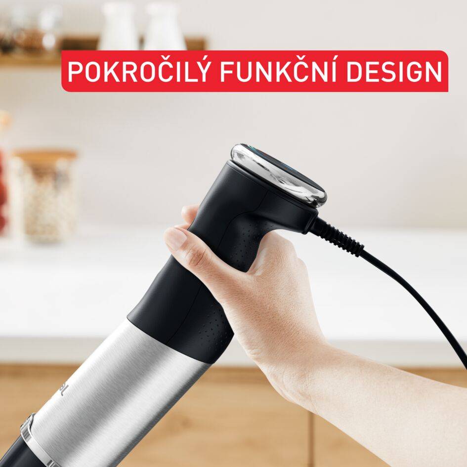 Tyčový mixér Tefal Quickchef+ HB671830 černý