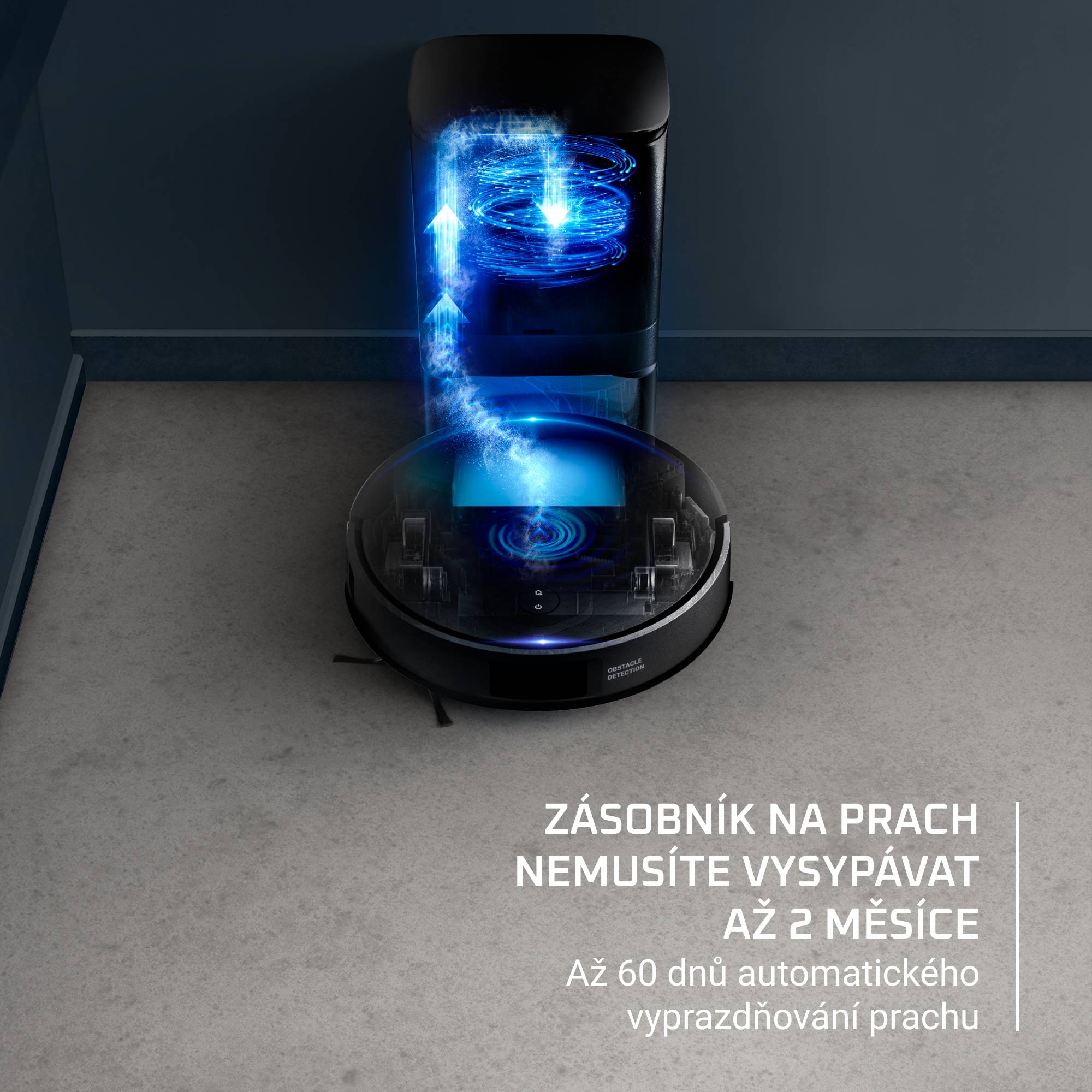 Robotický vysavač X-PLORER S135+ Detect 5000 PA RR91D5WH