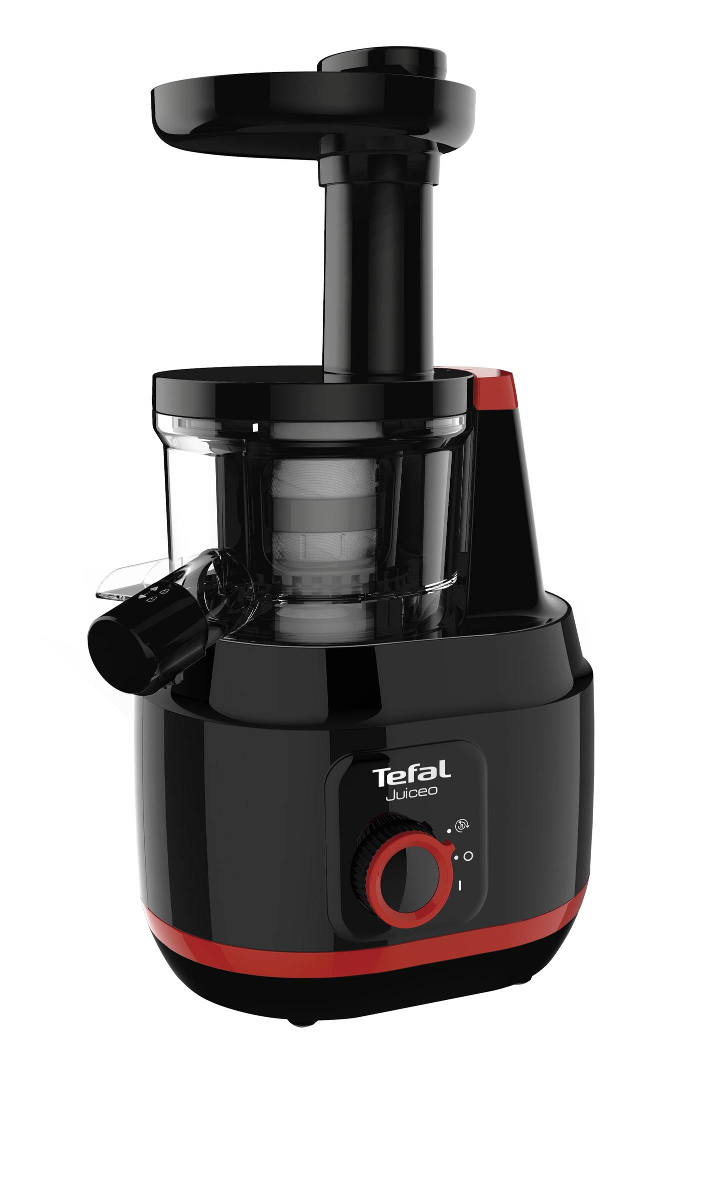 Odšťavňovač Tefal Juiceo ZC150838 Červený/Černý