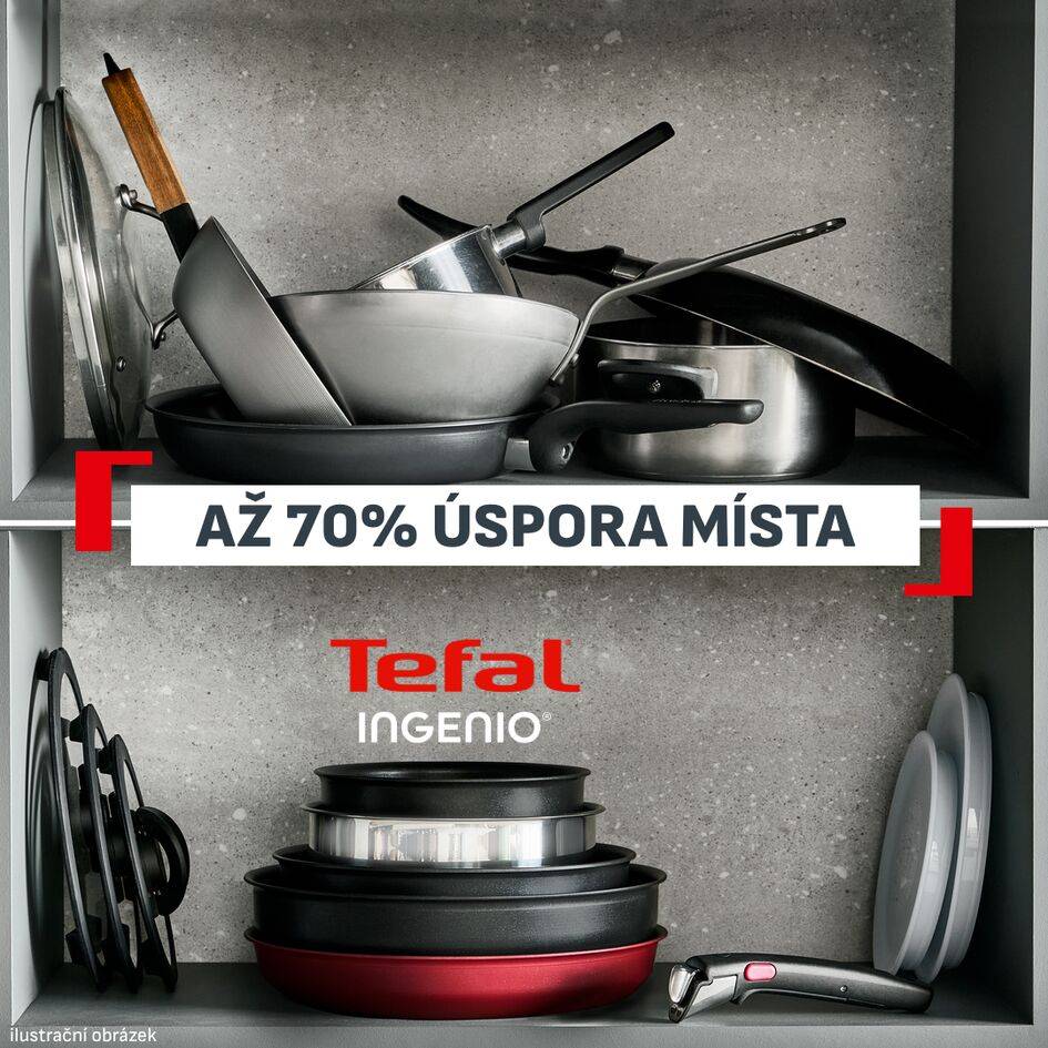Sada stohovatelného nádobí Tefal Ingenio Excellence+ P0009953 8 ks