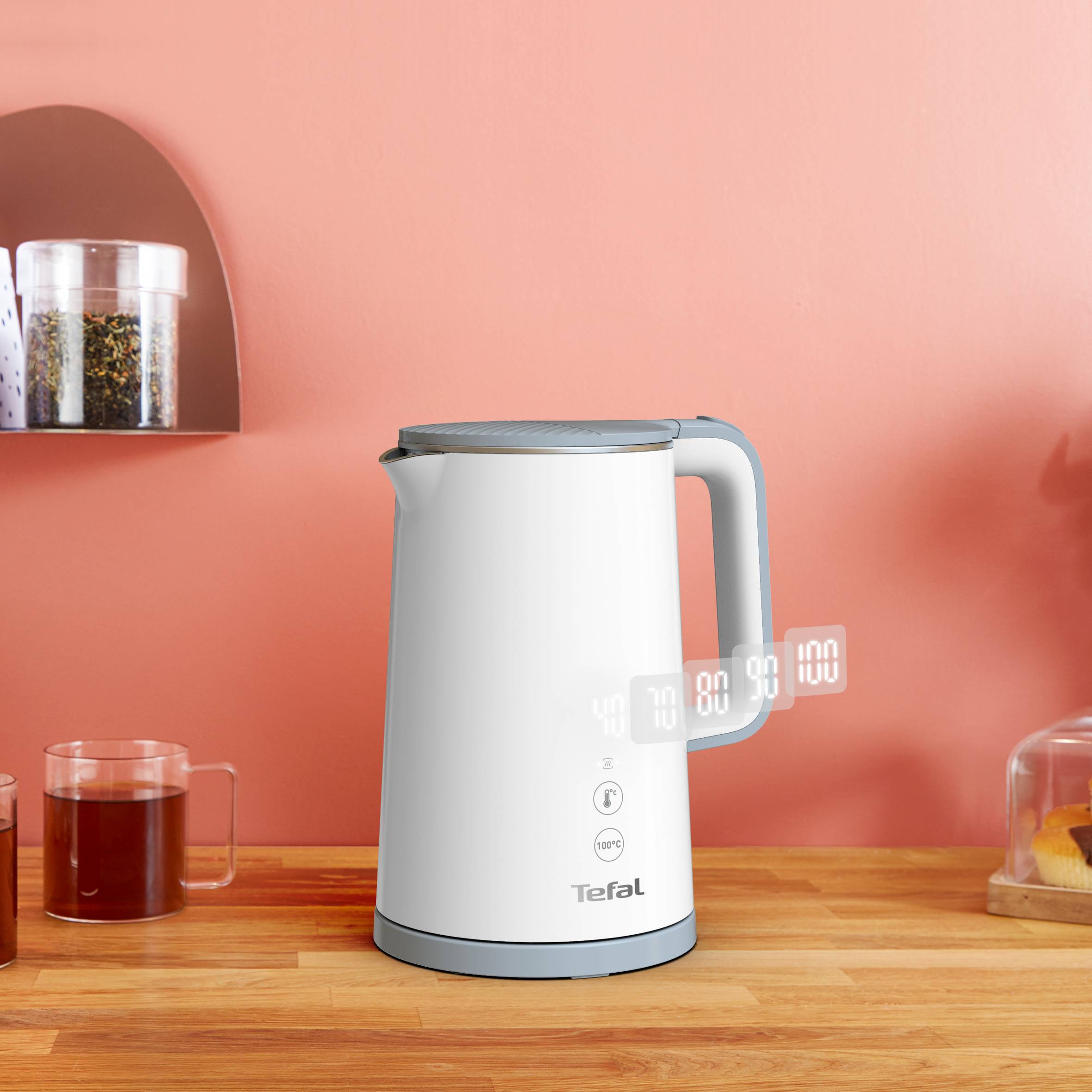 Rychlovarná konvice Tefal Sense KO693110 Bílá 1,5 l