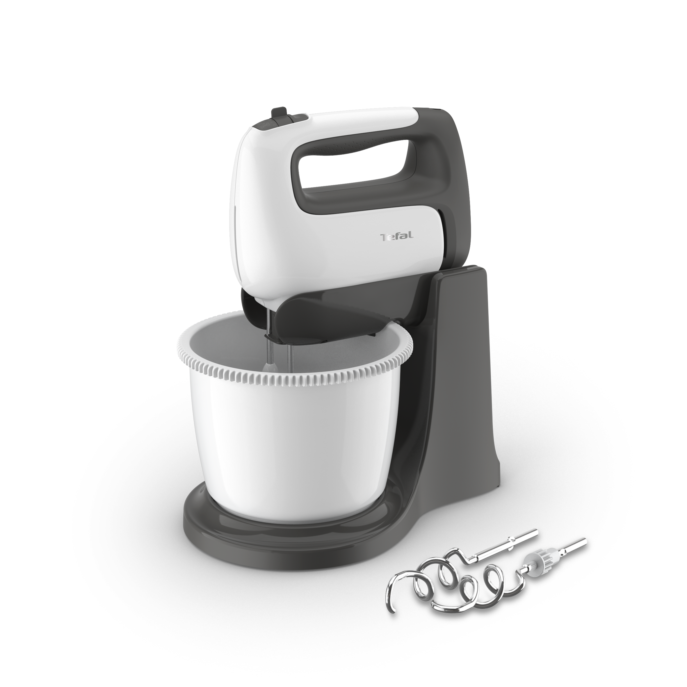 Ruční mixér s mísou Tefal Prep'Mix+ HT464138 Tmavě šedý/Bílý