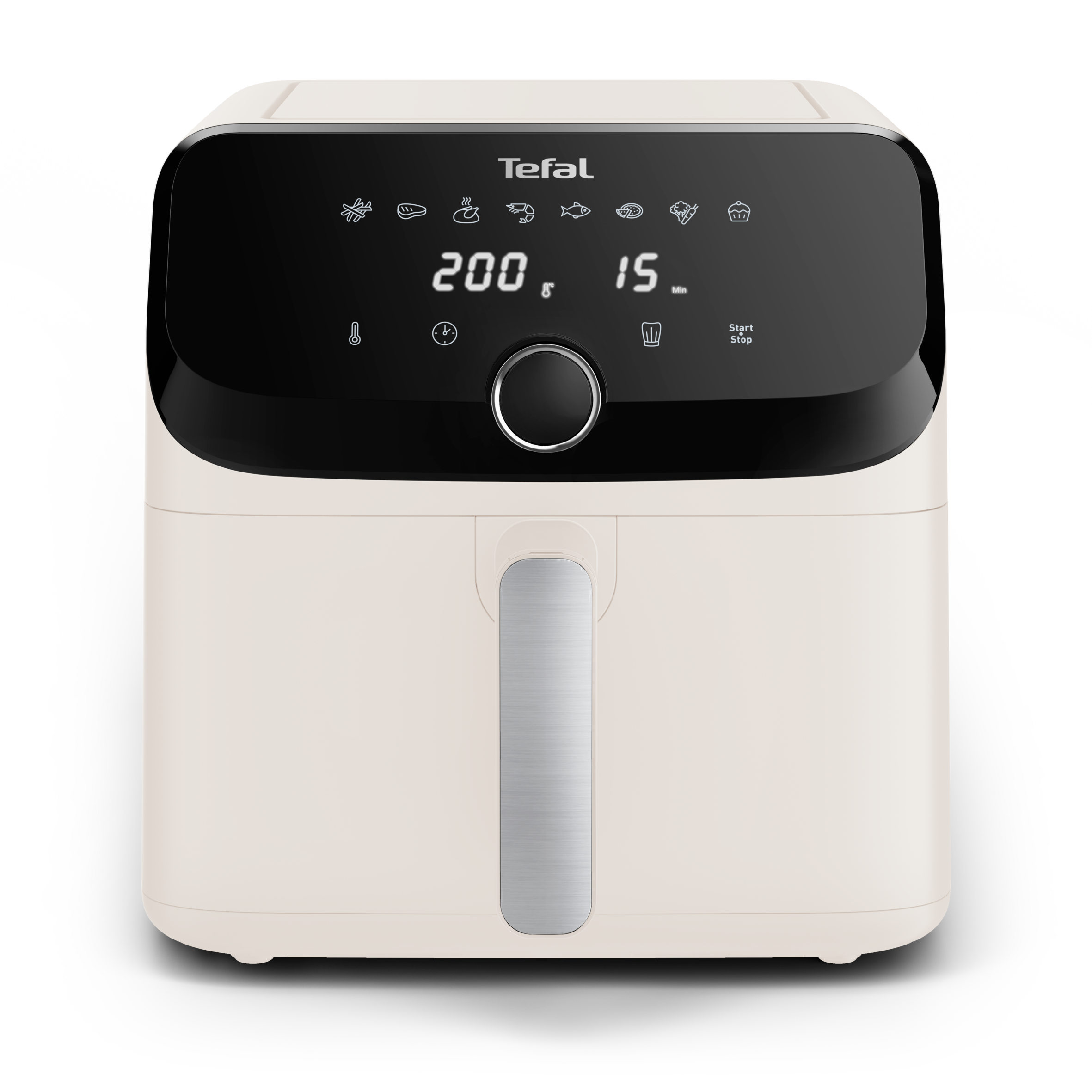 Horkovzdušná fritéza Tefal Easy Fry Mega 7,5 l EY855AE0 Krémová