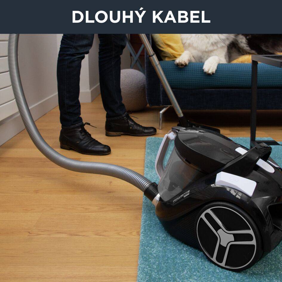 Bezsáčkový vysavač COMPACT POWER CYCLONIC RO4825EA