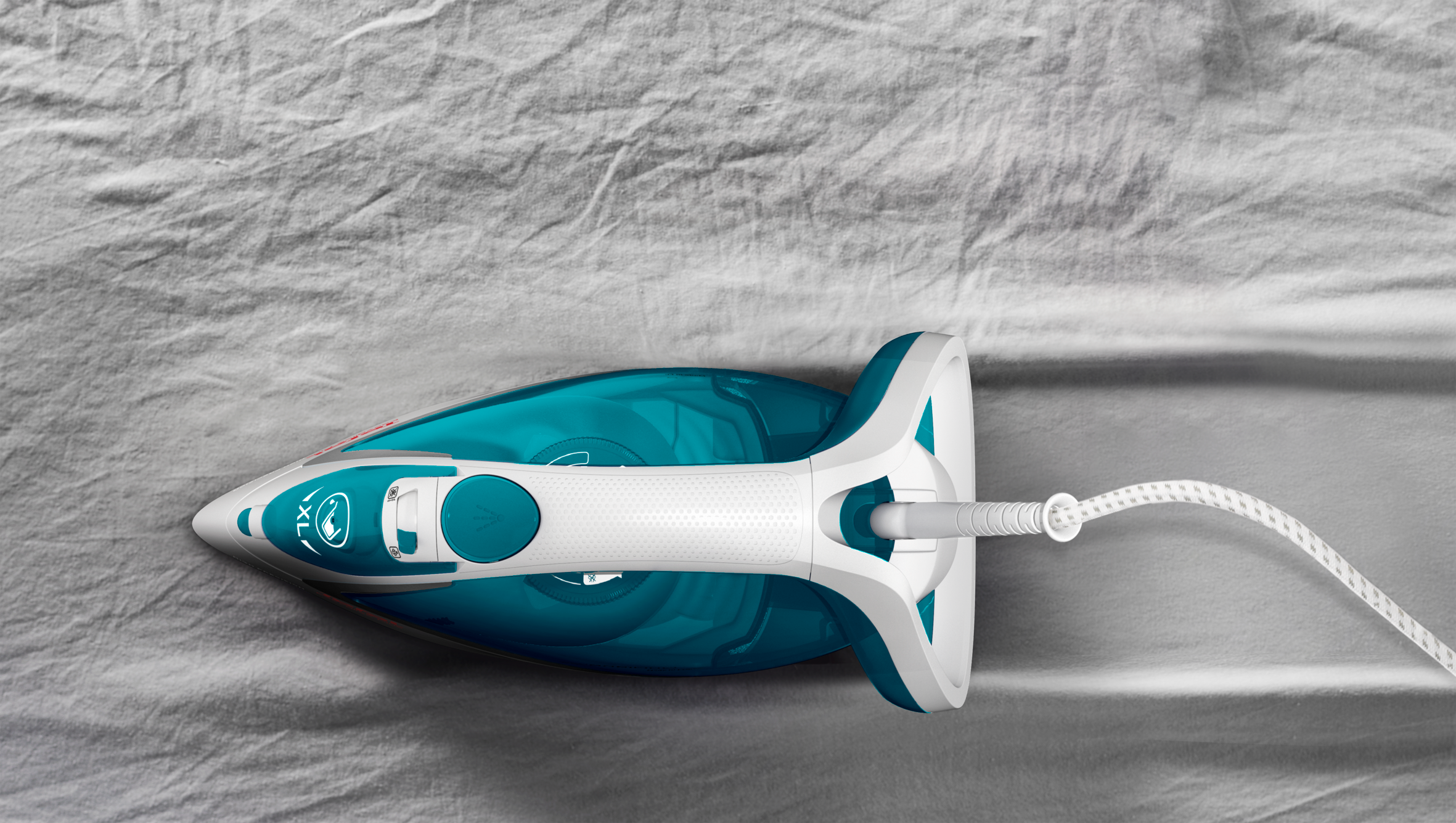 Napařovací žehlička Tefal Easygliss 2 FV5718E0 Modrá/Bílá