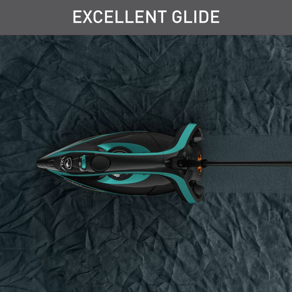 Napařovací žehlička Tefal Puregliss FV8066E0 Azurová/Černá