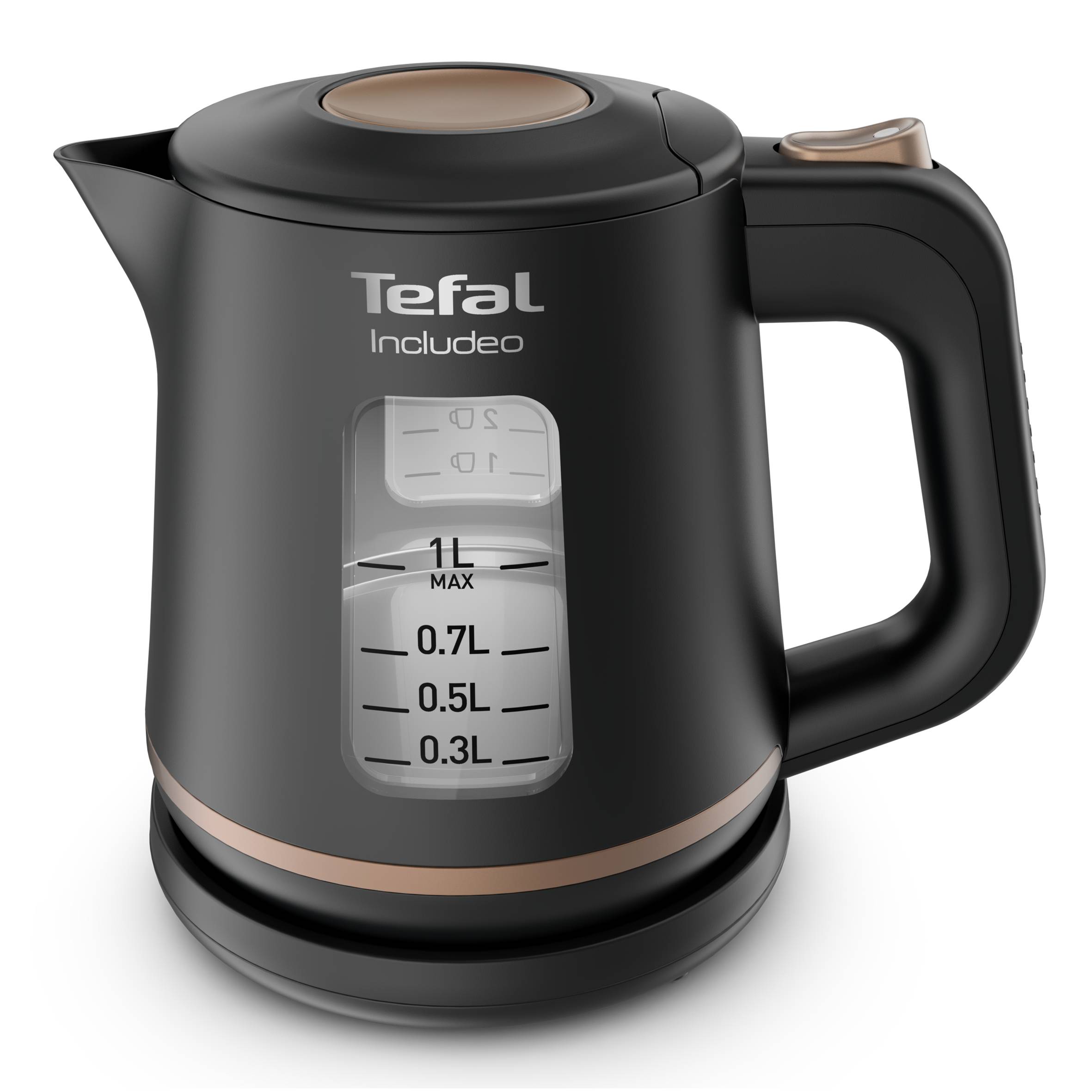 Rychlovarná konvice Tefal Includeo KI533811 Černá 1 l