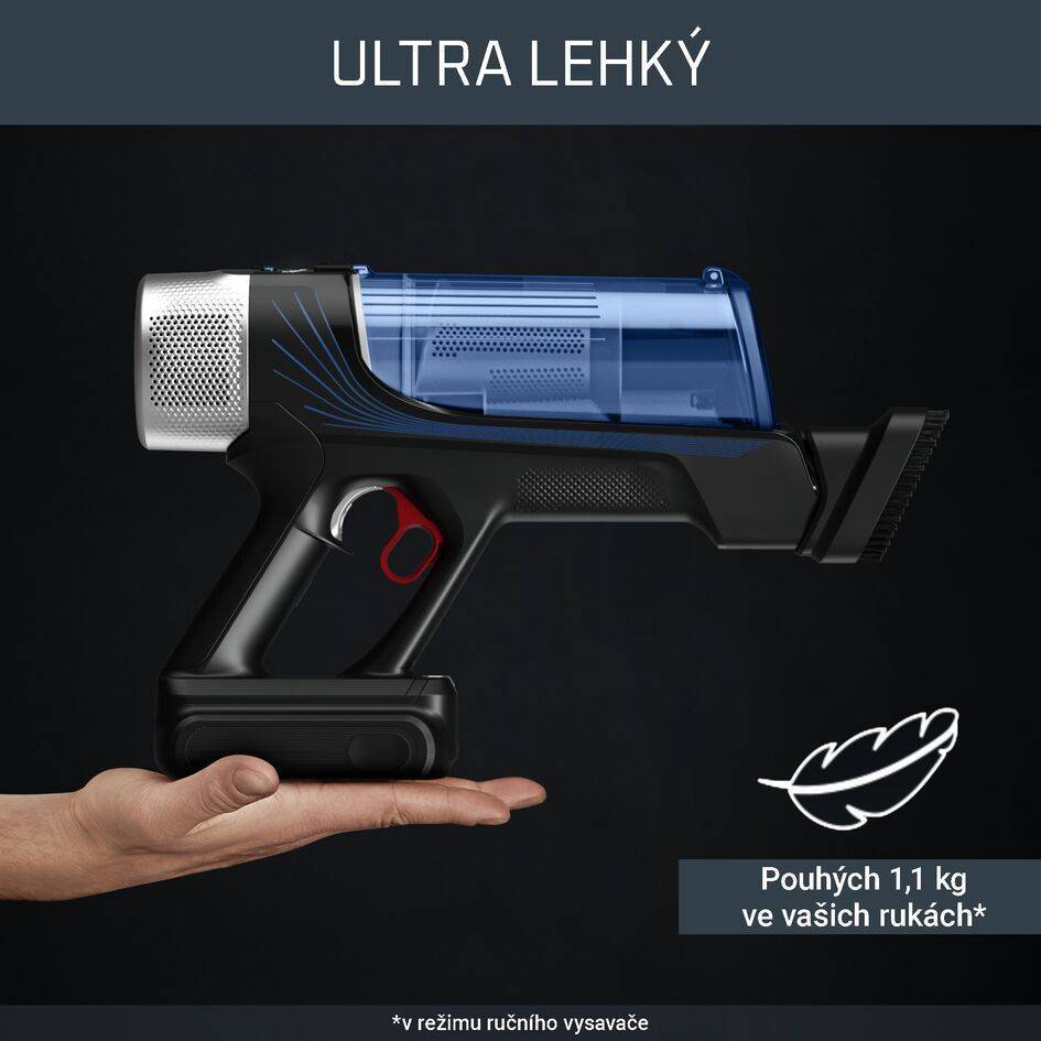 Tyčový vysavač X-FORCE FLEX 9.60 Auto Animal AQUA 4v1 100AW RH20C7WO