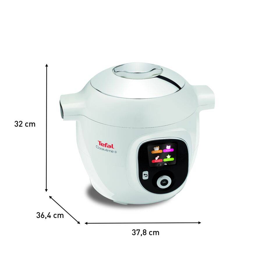 Multifunkční tlakový hrnec Tefal Cook4Me+ CY851130 Bílý