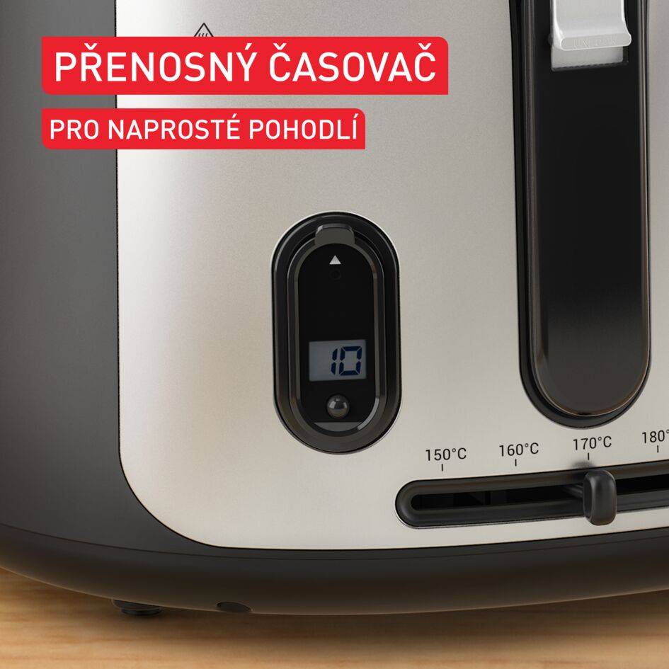 Olejová fritéza Tefal Filtra Vision+ FF2588E0 černá