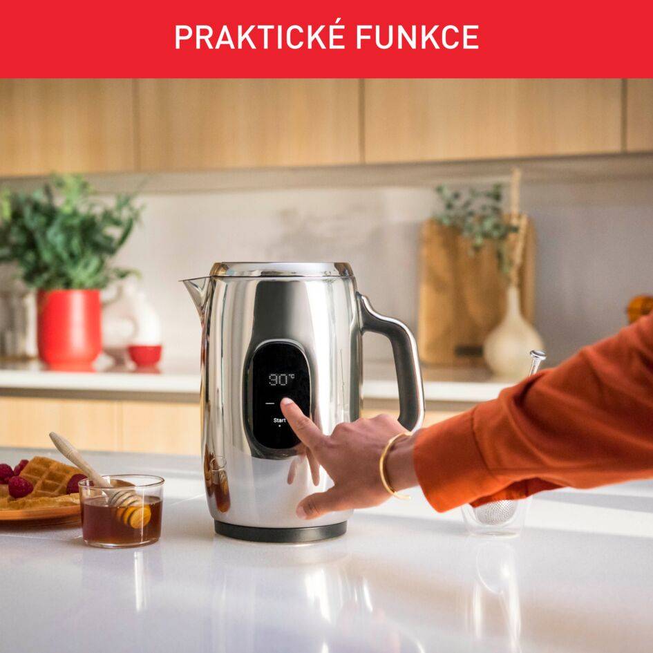 Rychlovarná konvice Tefal Majestuo KI883D10 Nerezová 1,5 l