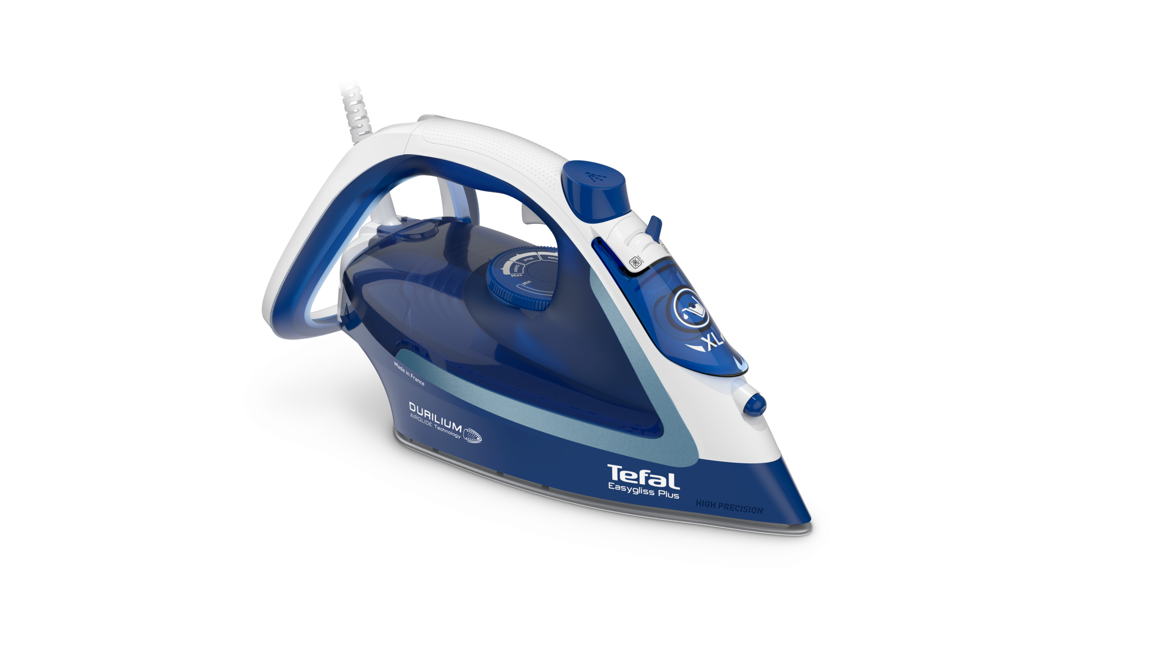 Napařovací žehlička Tefal Easygliss Plus FV5735E0 Tmavě modrá/Bílá