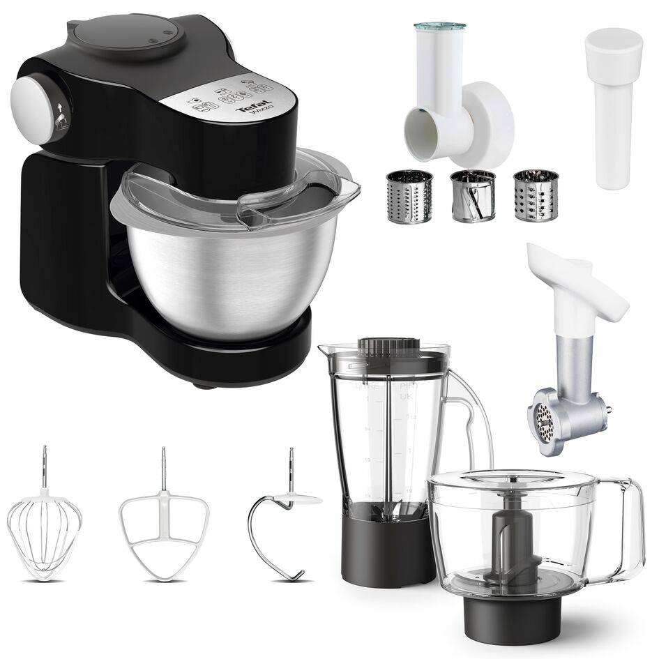 Kuchyňský robot Tefal Wizzo QB319838 černá