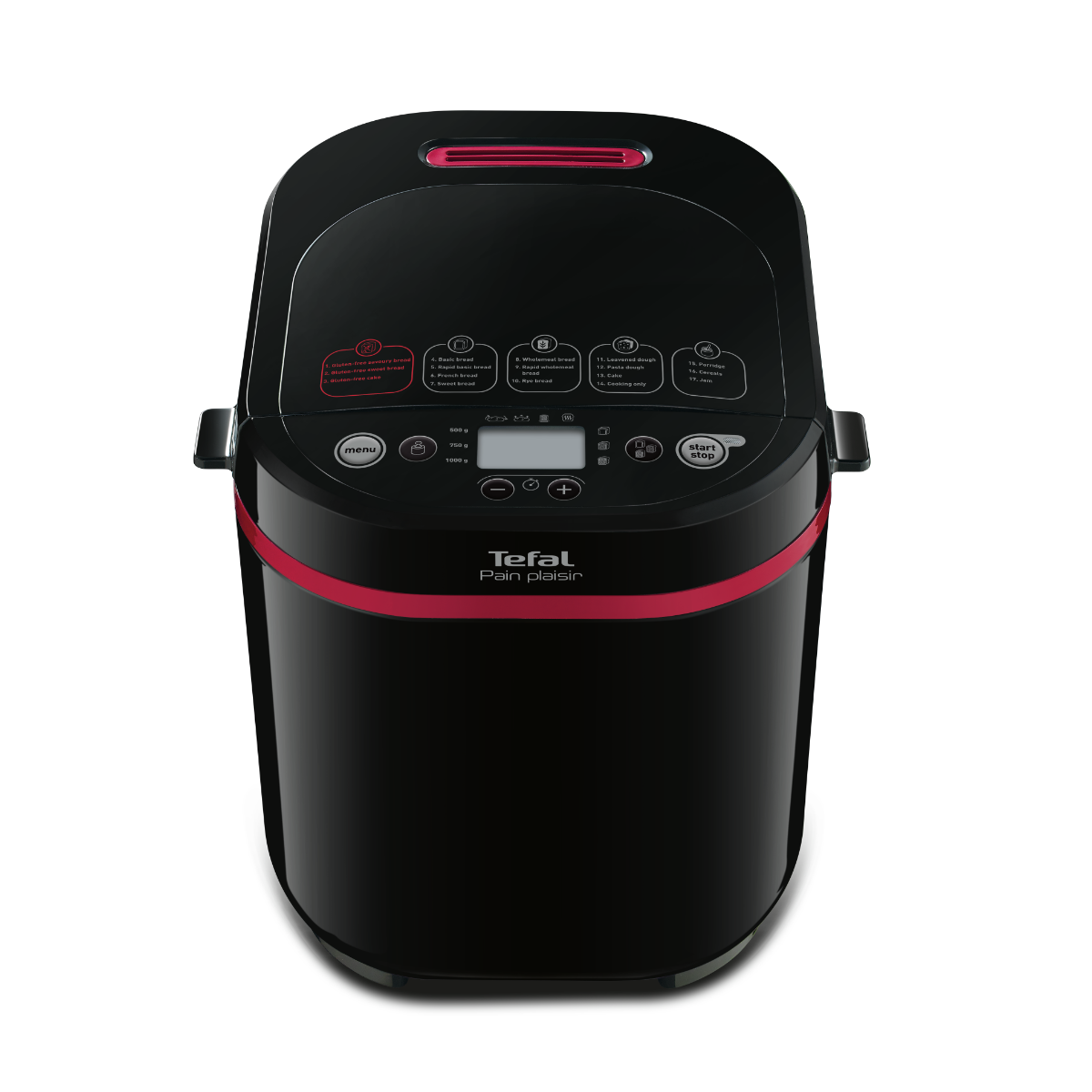 Domácí pekárna Tefal Pain Plaisir PF220838 Červená/Černá