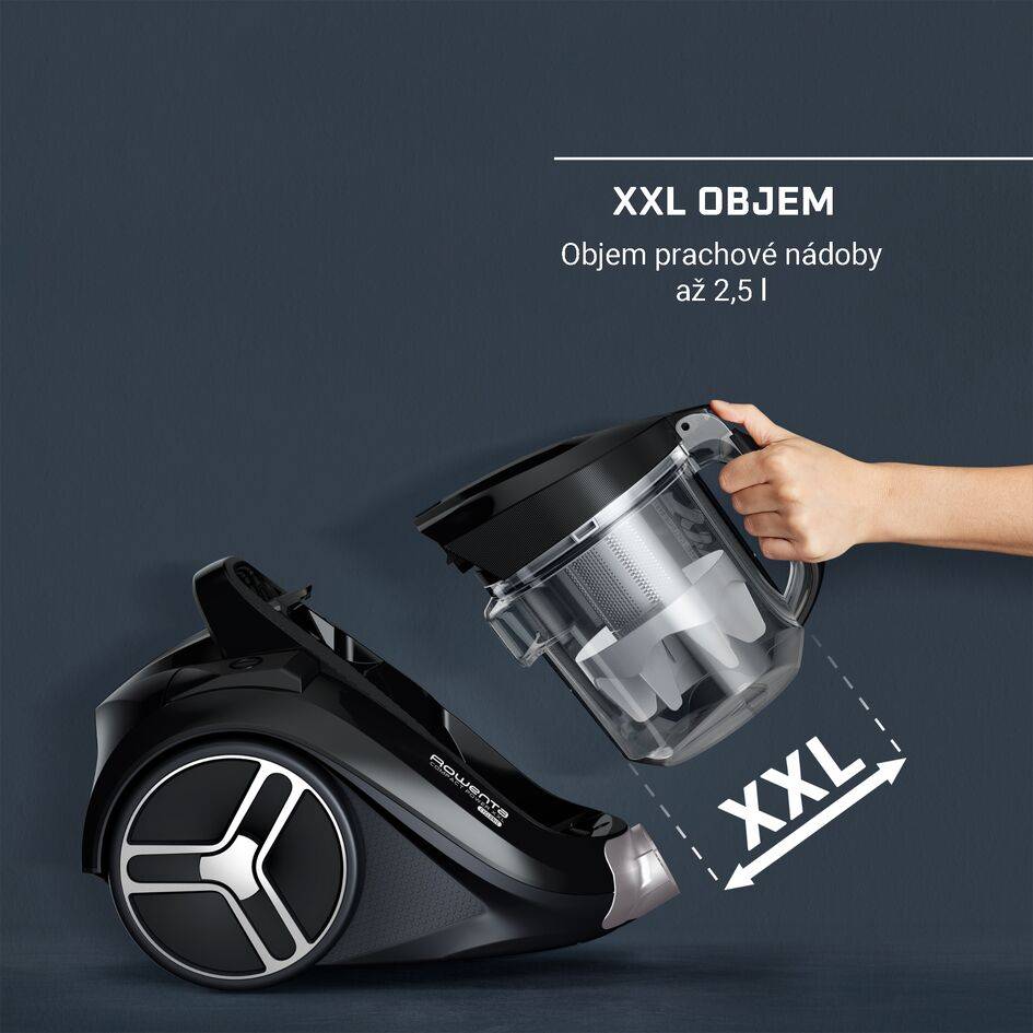 Bezsáčkový vysavač Compact Power XXL 900W Animal RO4B50EA