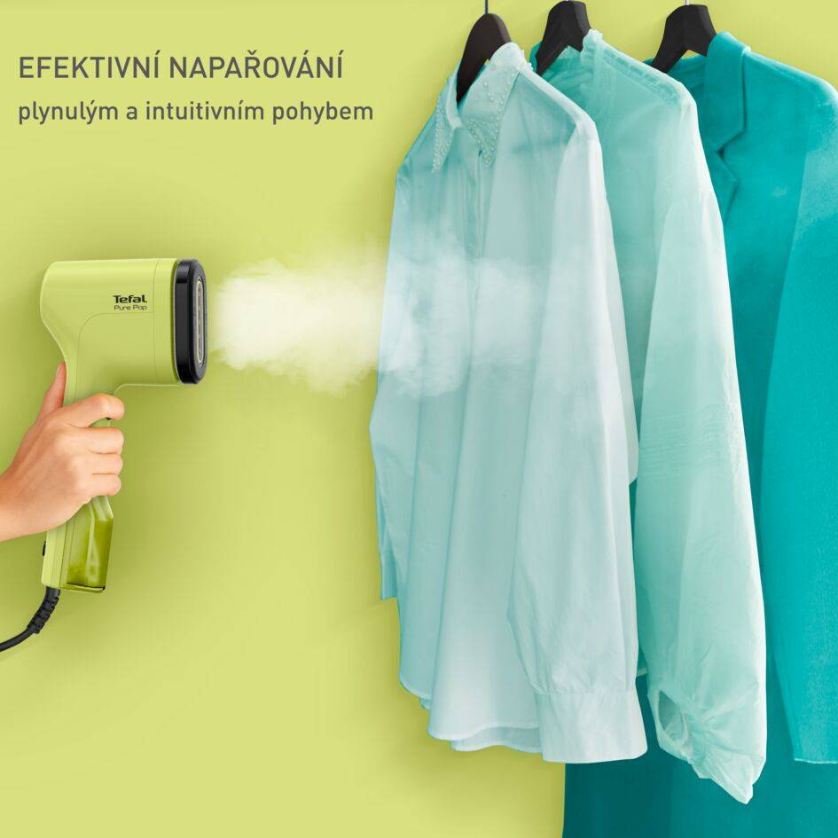Napařovač oděvů Tefal Pure POP DT2025F0 Lime