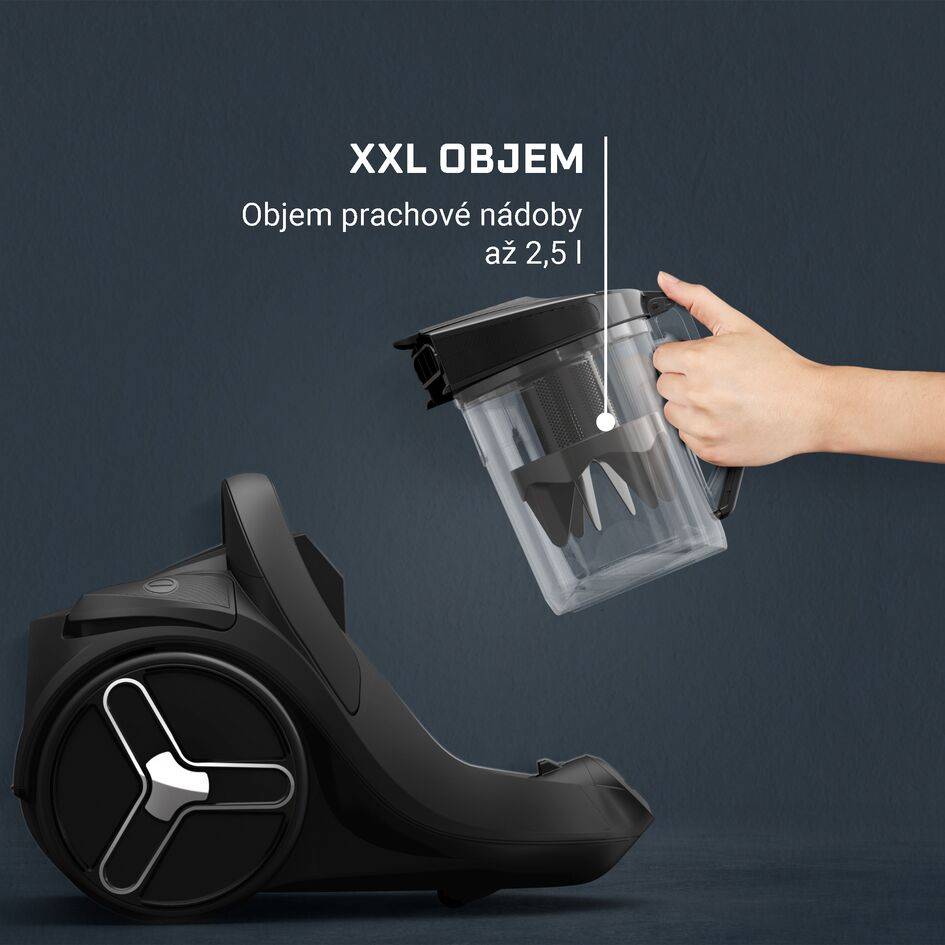 Bezsáčkový vysavač Green Force Cyclonic Effitech®+ Animal RO7C66