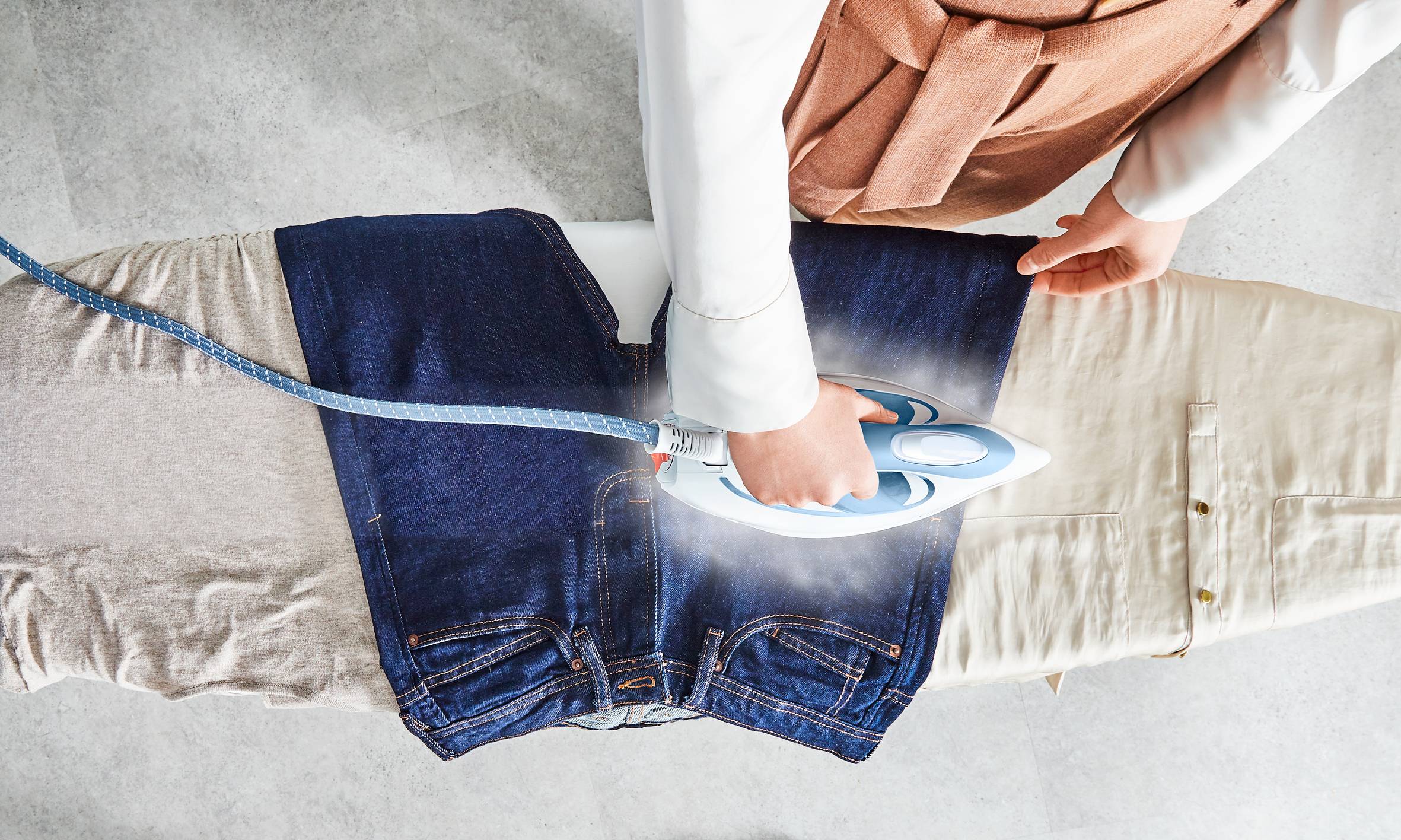 Parní generátor Tefal Express Protect SV9202E0 Světle modrý/Bílý