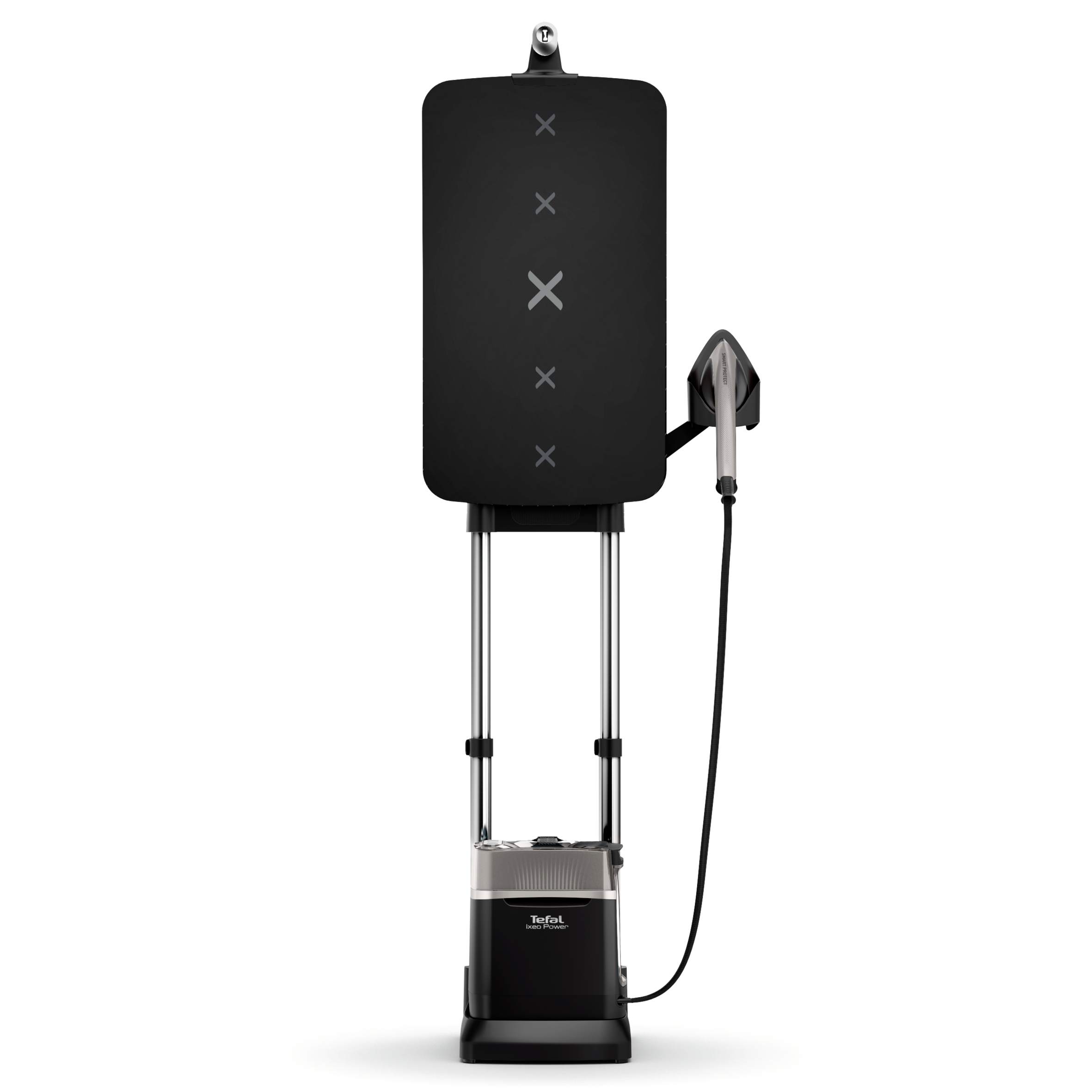 Napařovač oděvů se stojanem Tefal Ixeo Power QT2028F0 Černý