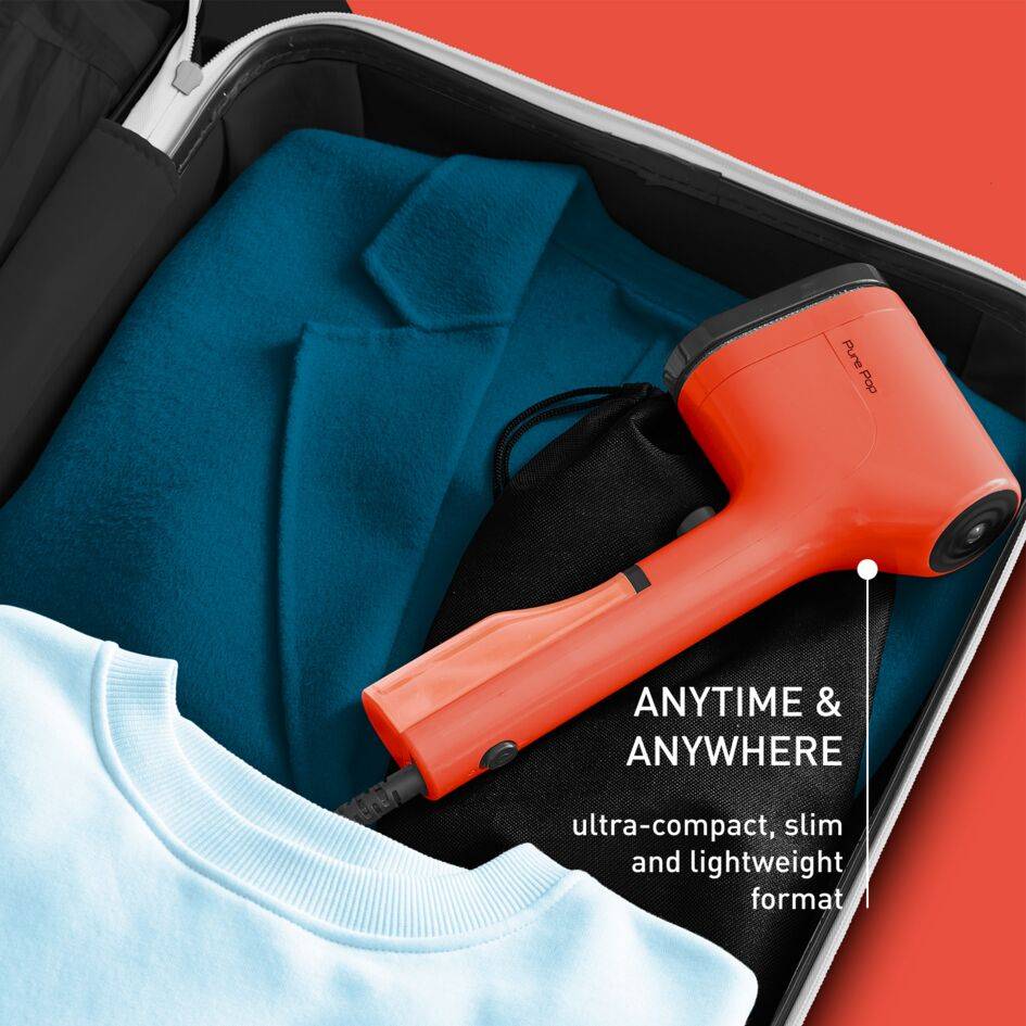 Napařovač oděvů Tefal Pure POP DT2022E1 Červený