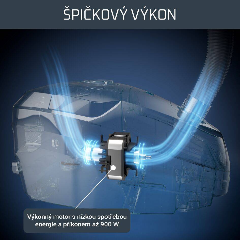 Sáčkový vysavač Green Force Max ECO 900W Classic RO4933EA