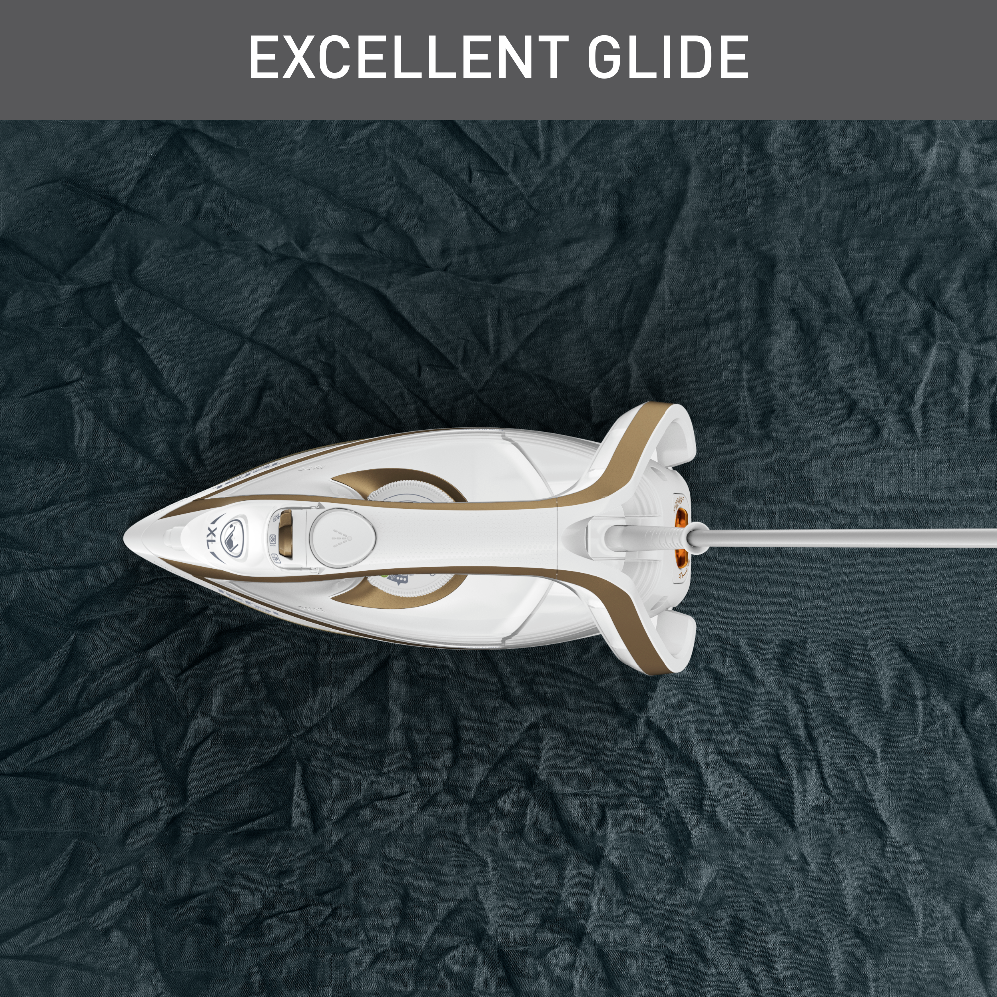 Napařovací žehlička Puregliss Coppertinto & White FV8042E0