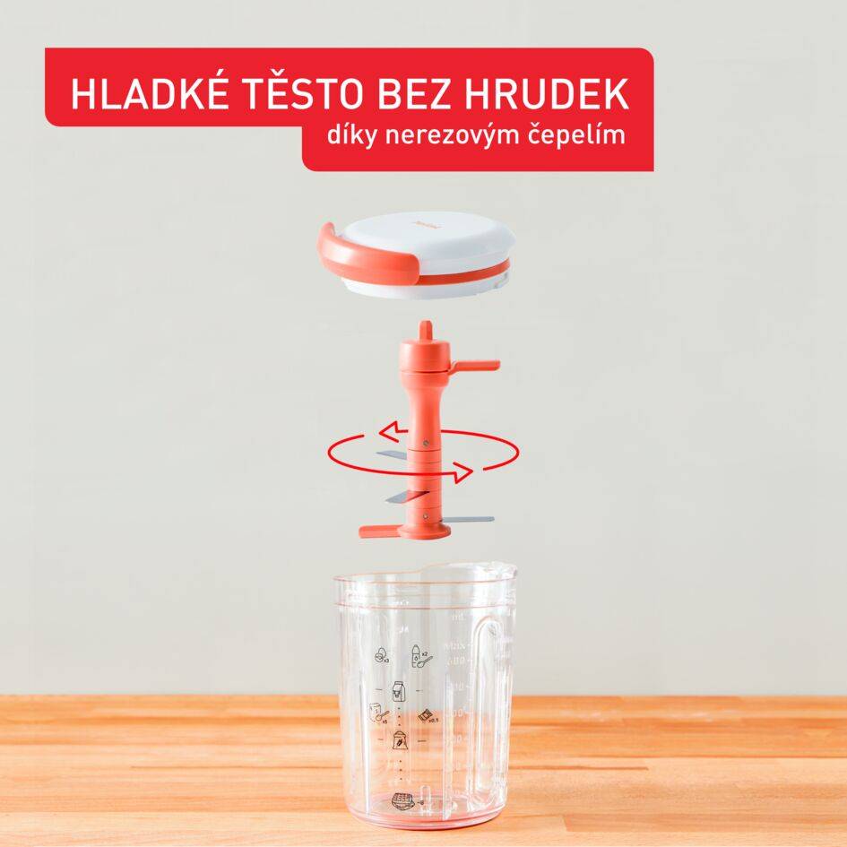 Ruční mixér na palačinkové těsto Tefal Pancake Express K1844404