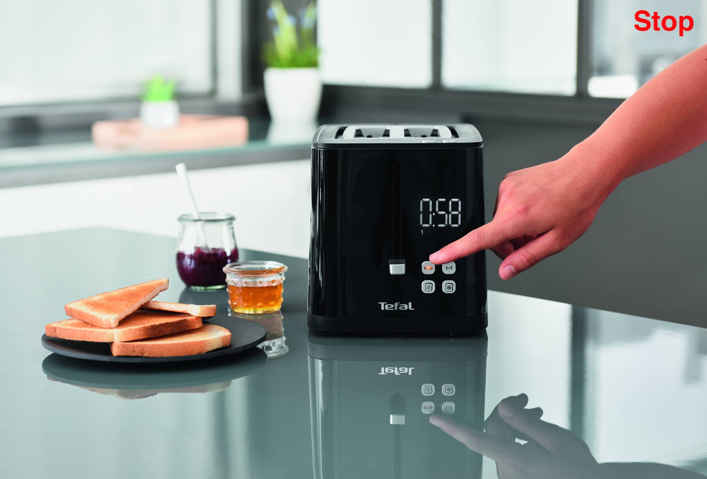 Topinkovač Tefal Digital TT640810 Černý