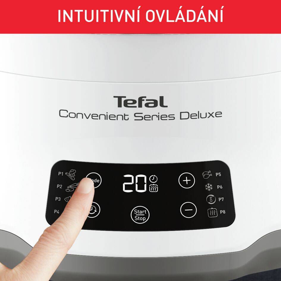 Parní hrnec Tefal Convenient Series Deluxe VC502D10 Bílý