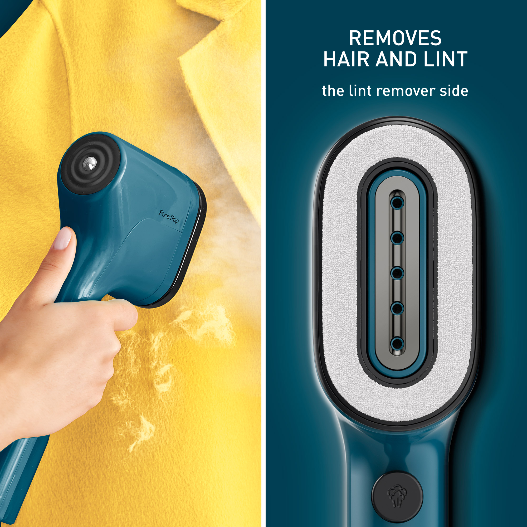 Napařovač oděvů Tefal Pure POP DT2020E1 Modrý