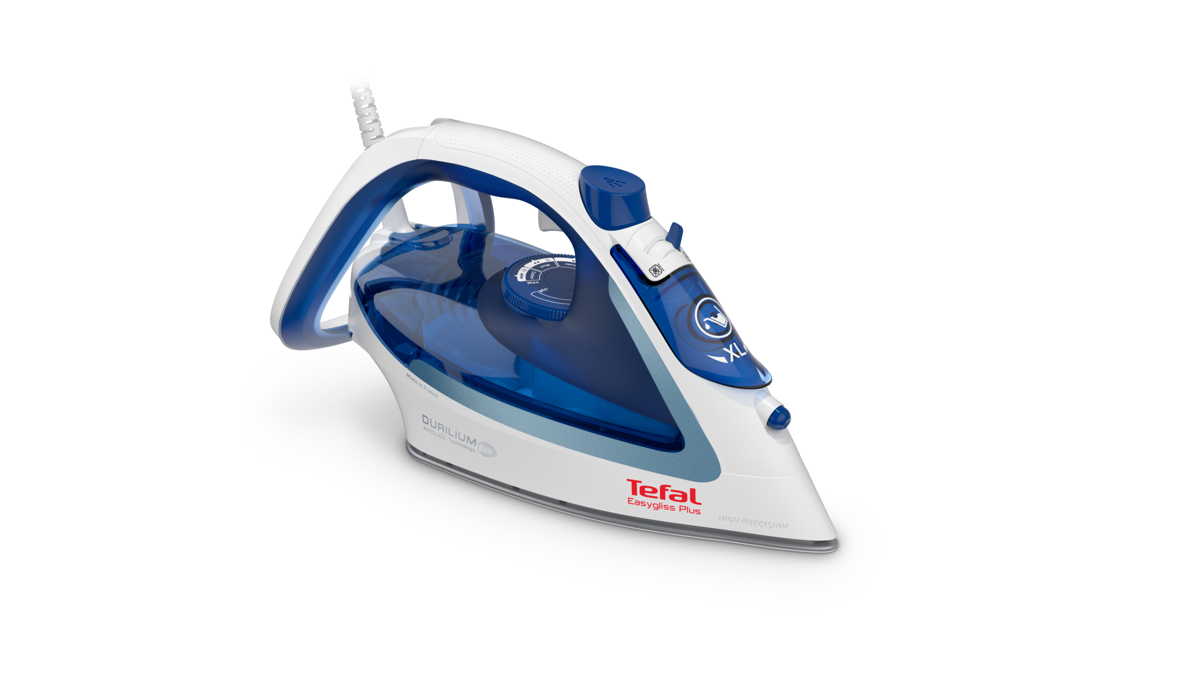Napařovací žehlička Tefal Easygliss Plus FV5715E0 Tmavě modrá/Bílá