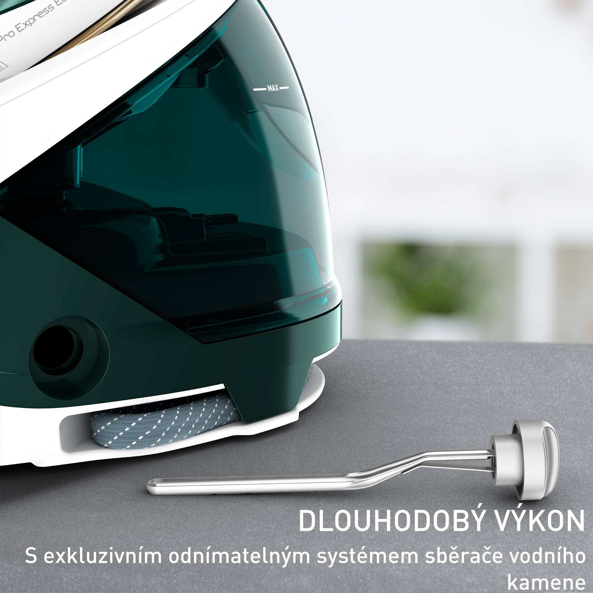 Parní generátor Tefal Pro Express Eco GV9E21E0 Zelená/Bílá