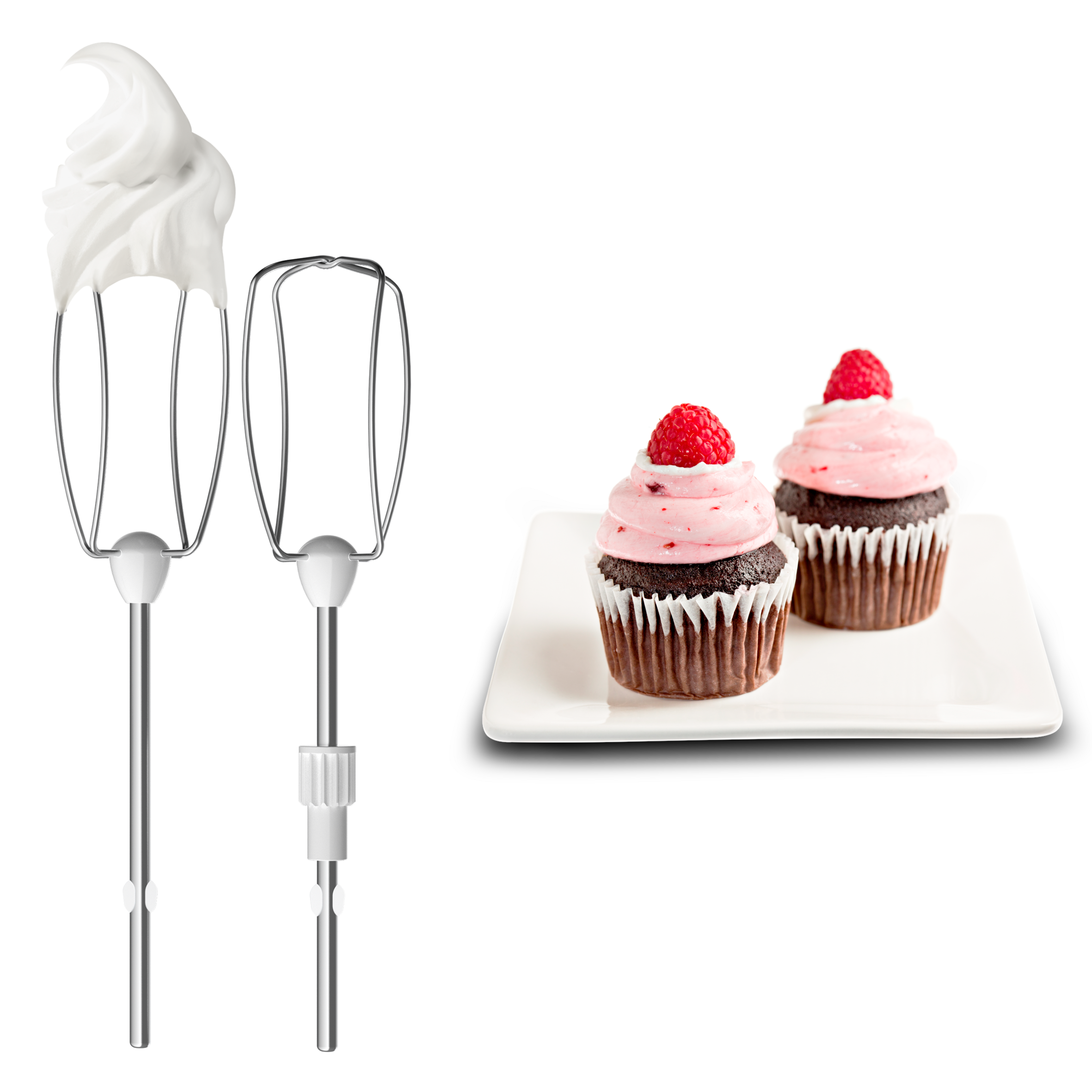 Tichý ruční mixér Tefal Powermix Silence HT650E38 Stříbrný/Černý