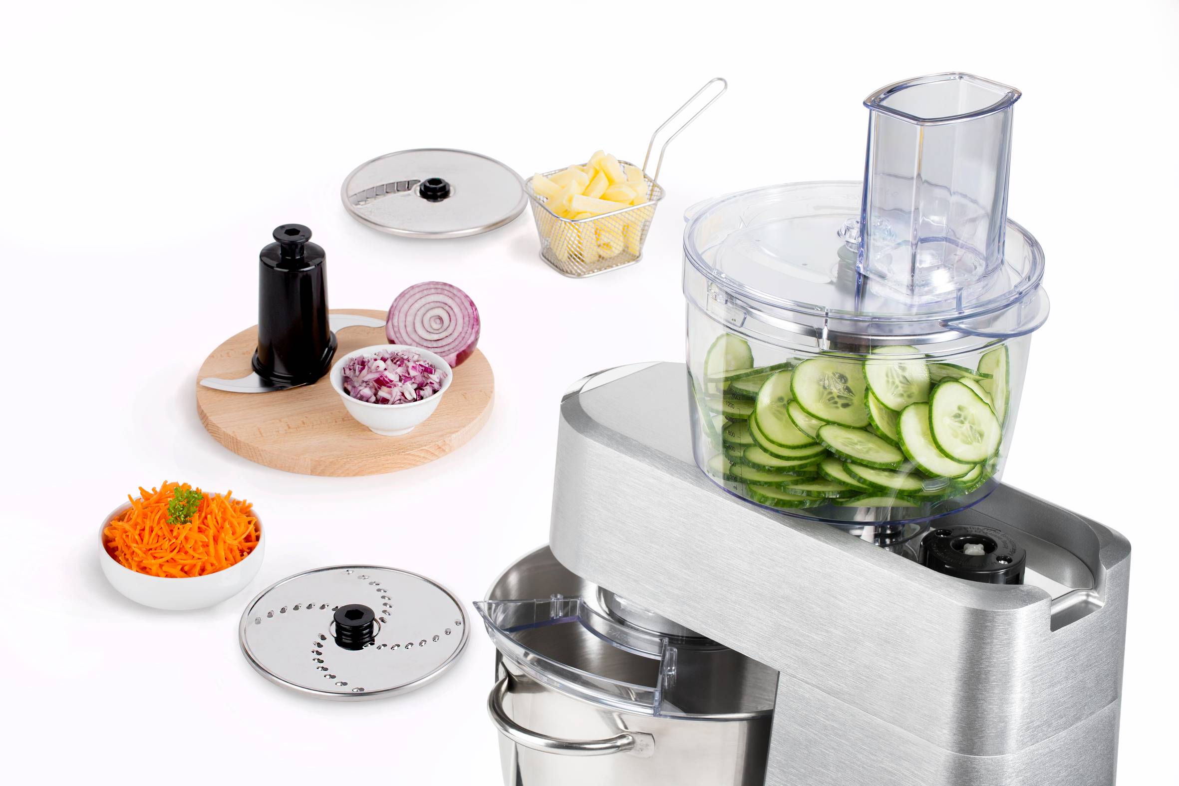 Kuchyňský robot Tefal Masterchef Grande QB813D38 Nerezový