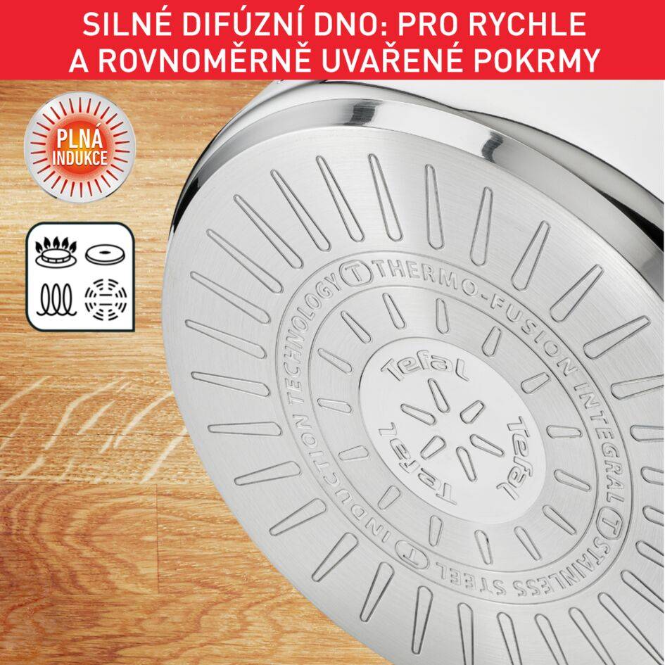 Sada hrnců na indukční desku Tefal Intuition B864SA74 10 ks