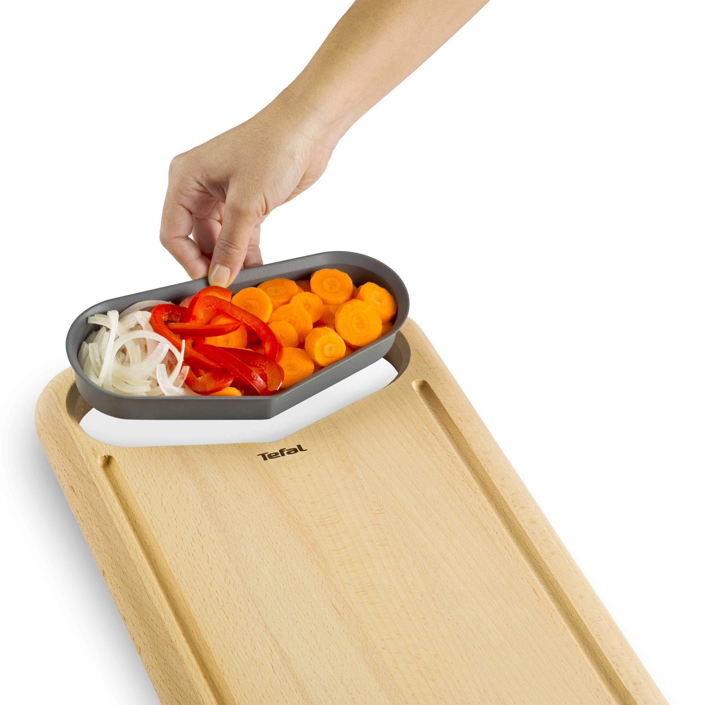 Prkénko na krájení Tefal Comfort K2215514 dřevo