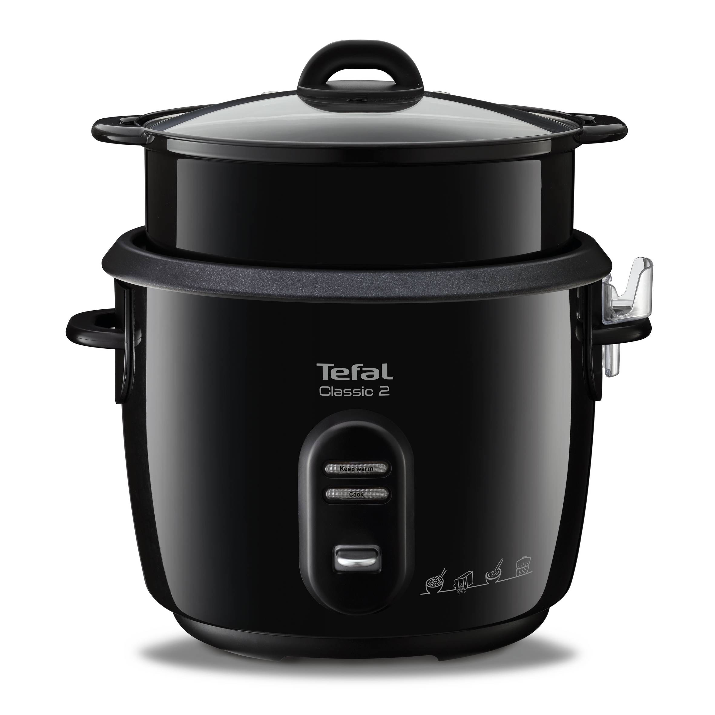 Rýžovar Tefal Classic 12 porcí RK103811 Černý